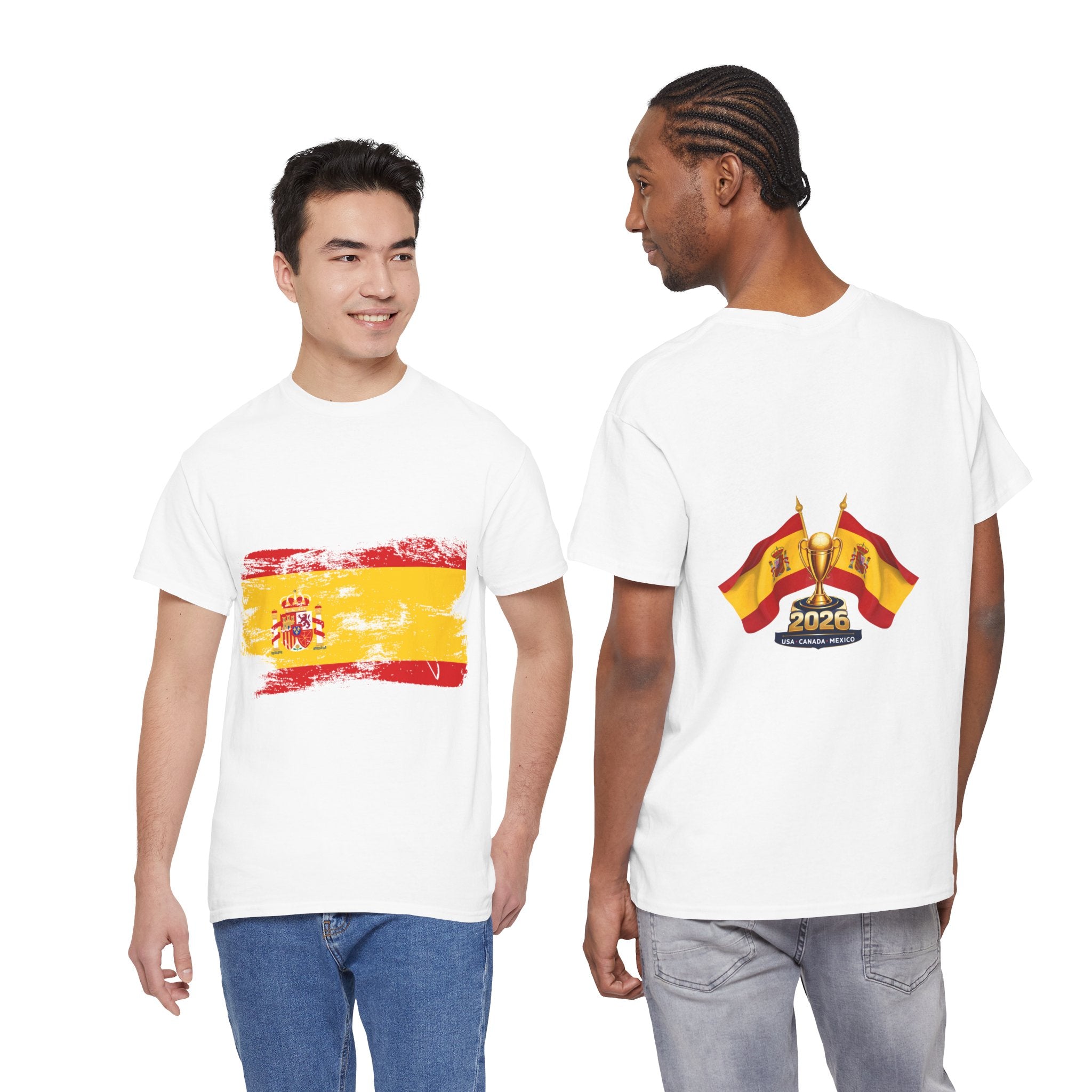 Spain Flag T-Shirt — 2026 Cup Fan Tee