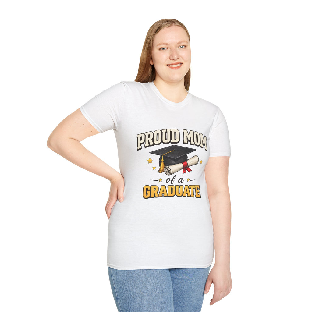 Proud Mom of a Graduate T-Shirt — Graduation Shirt for Mom
