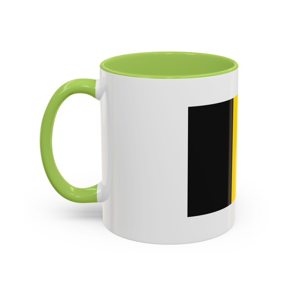 Belgium Flag Accent Coffee Mug — Belgian Pride 11/15oz