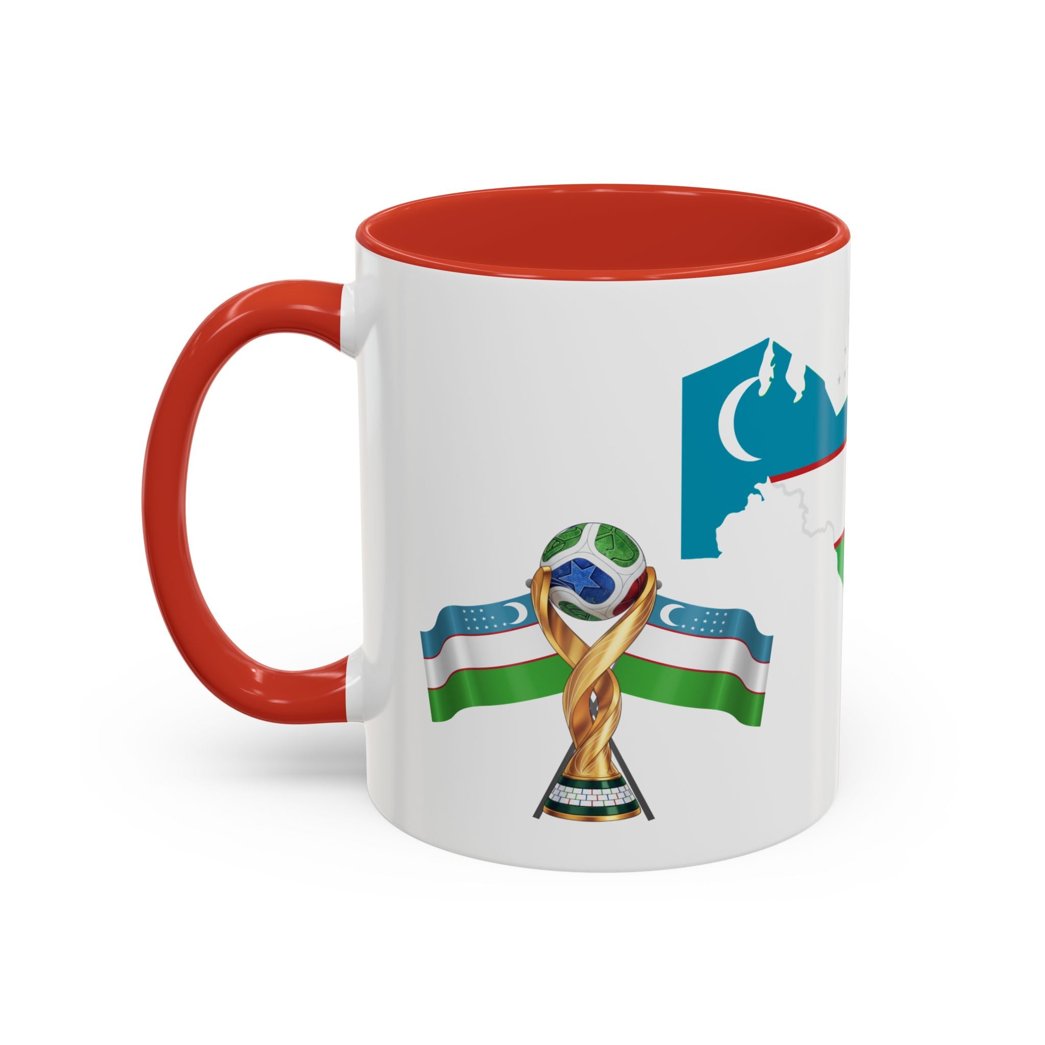 Uzbekistan Accent Coffee Mug (11, 15oz)