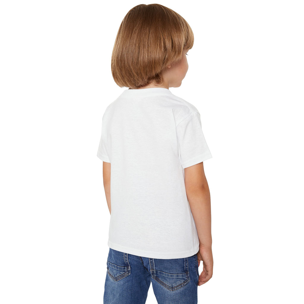 Toddler T-Shirt — Eid Mubarak Mosque Design (Arabic “العيد أحلى مع عائلتي”)