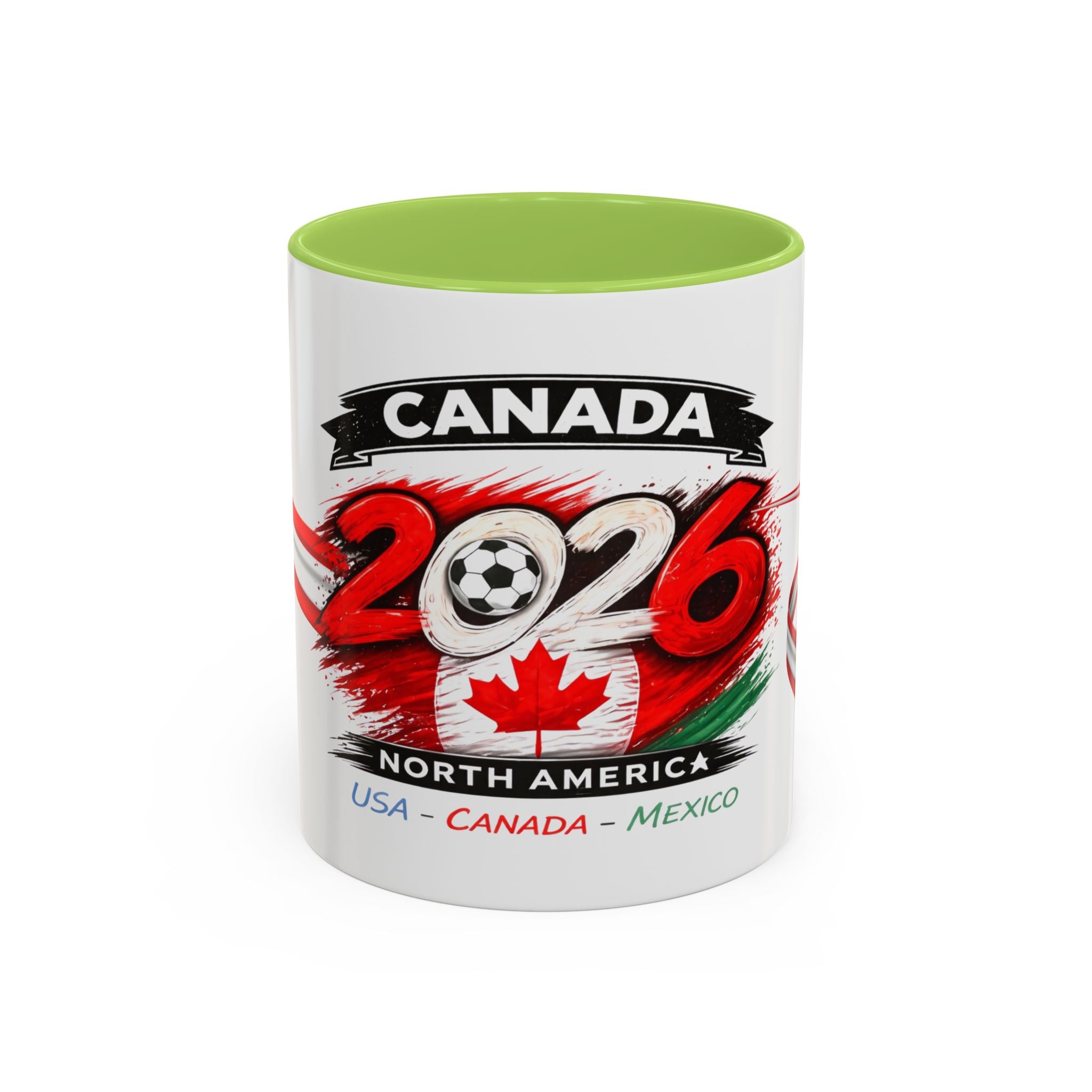 Canada 2026 Soccer Cup Mug — North America USA-Canada-Mexico Cup Coffee Mug