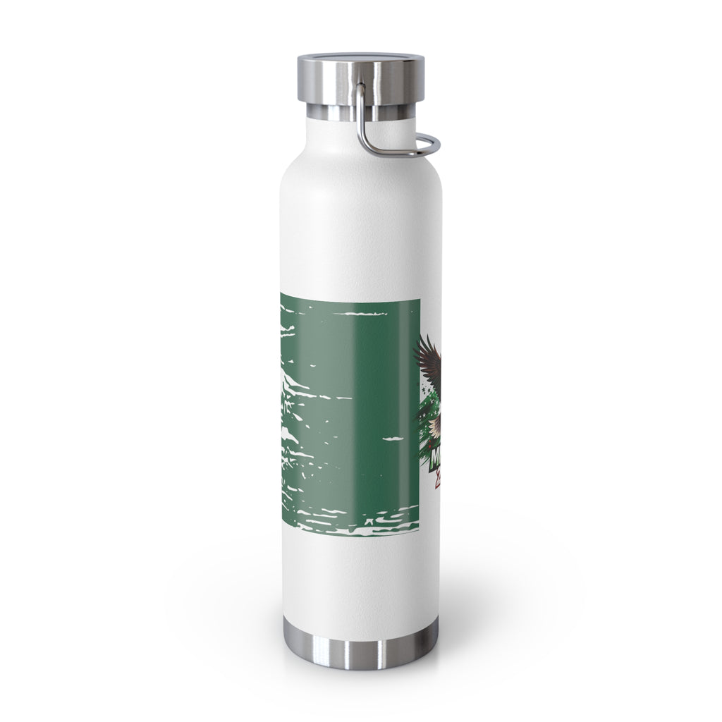 Mexico 2026 Flag Eagle Stainless Steel Water Bottle – 22oz Vacuum Insulated