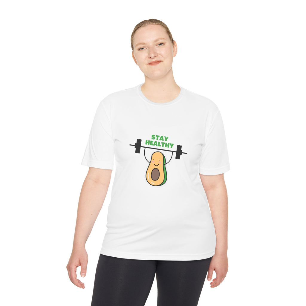 Stay Healthy Avocado Weightlifting Tee