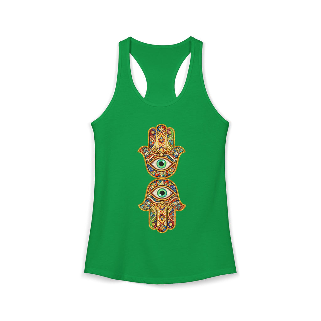 Women's Ideal Racerback Tank evil eye