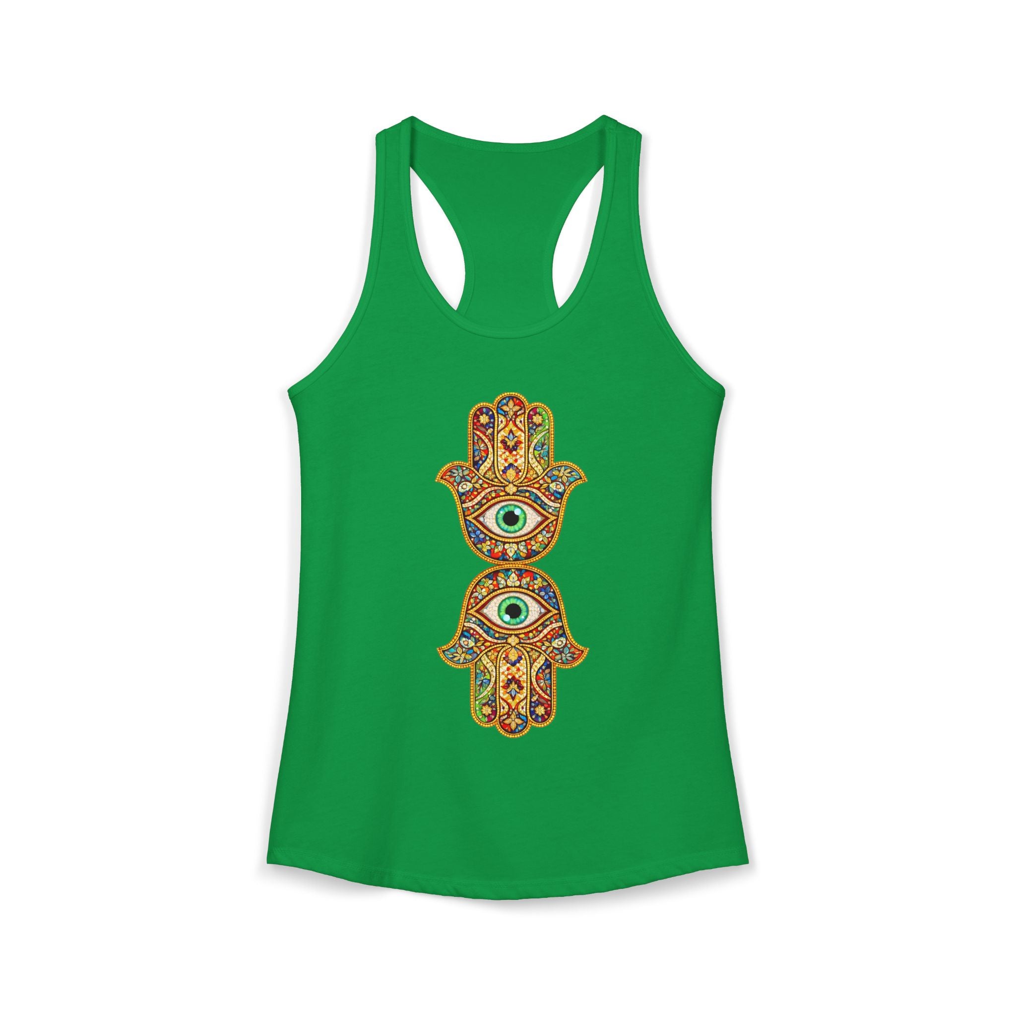 Women's Ideal Racerback Tank evil eye