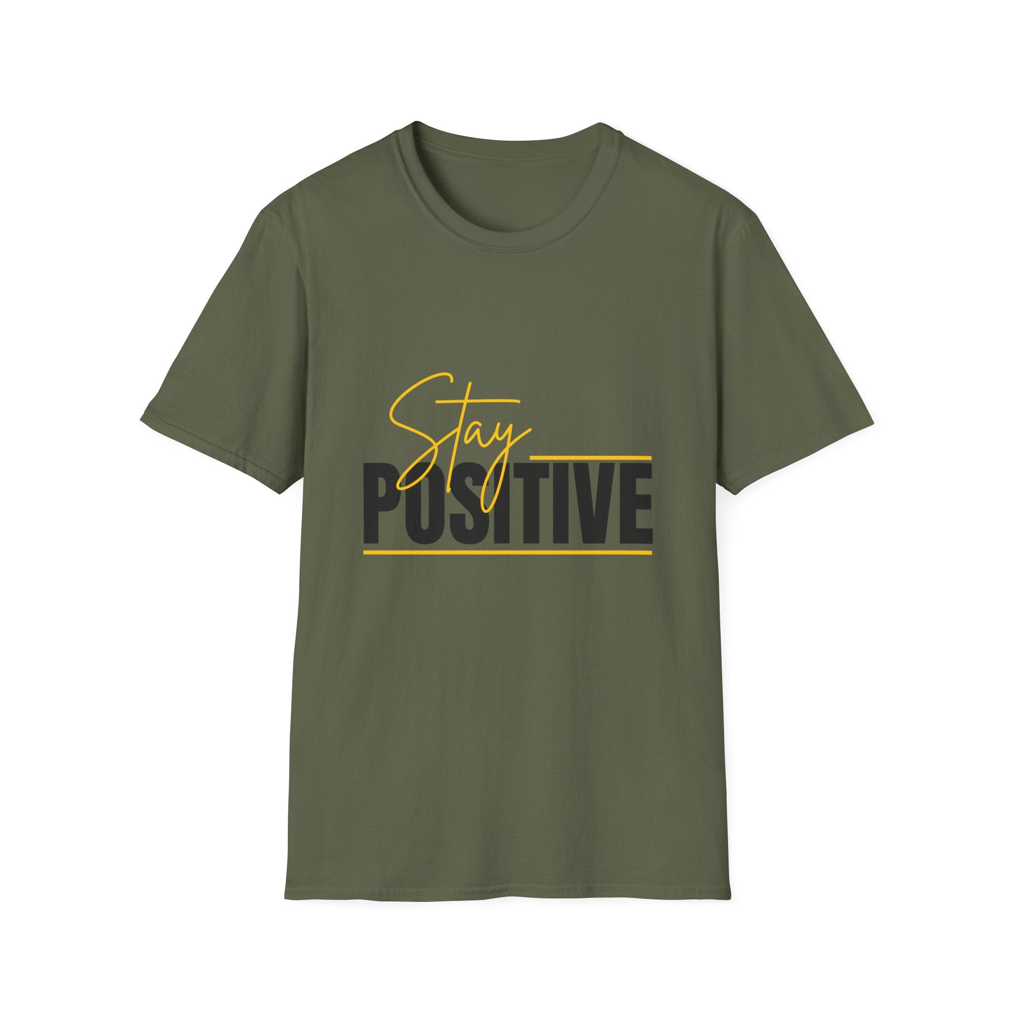 Stay Positive T-Shirt — Inspirational Motivational Graphic Tee