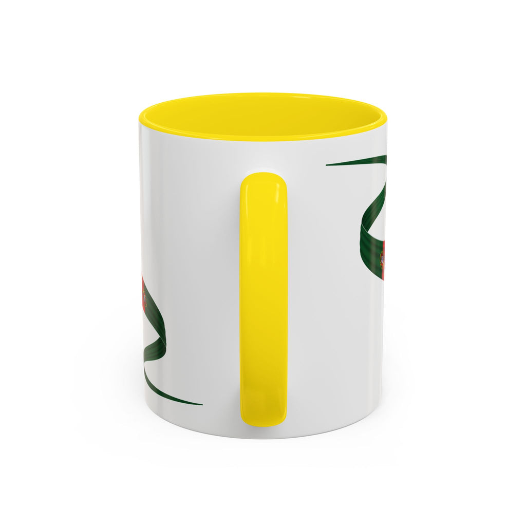 Portugal 2026 Soccer Cup Accent Coffee Mug — USA England Mexico Host Nations