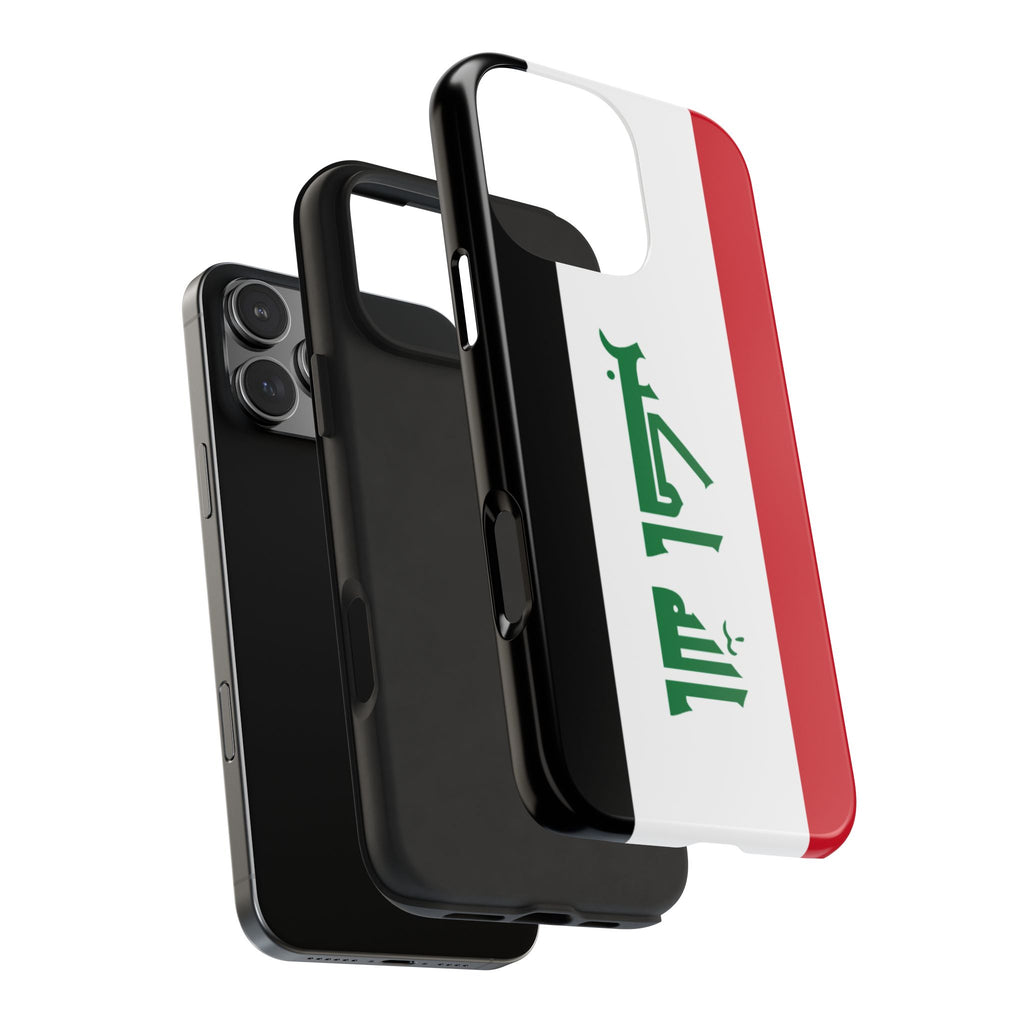 Iraq Flag Tough Phone Case — Durable Patriotic iPhone/Android Cover