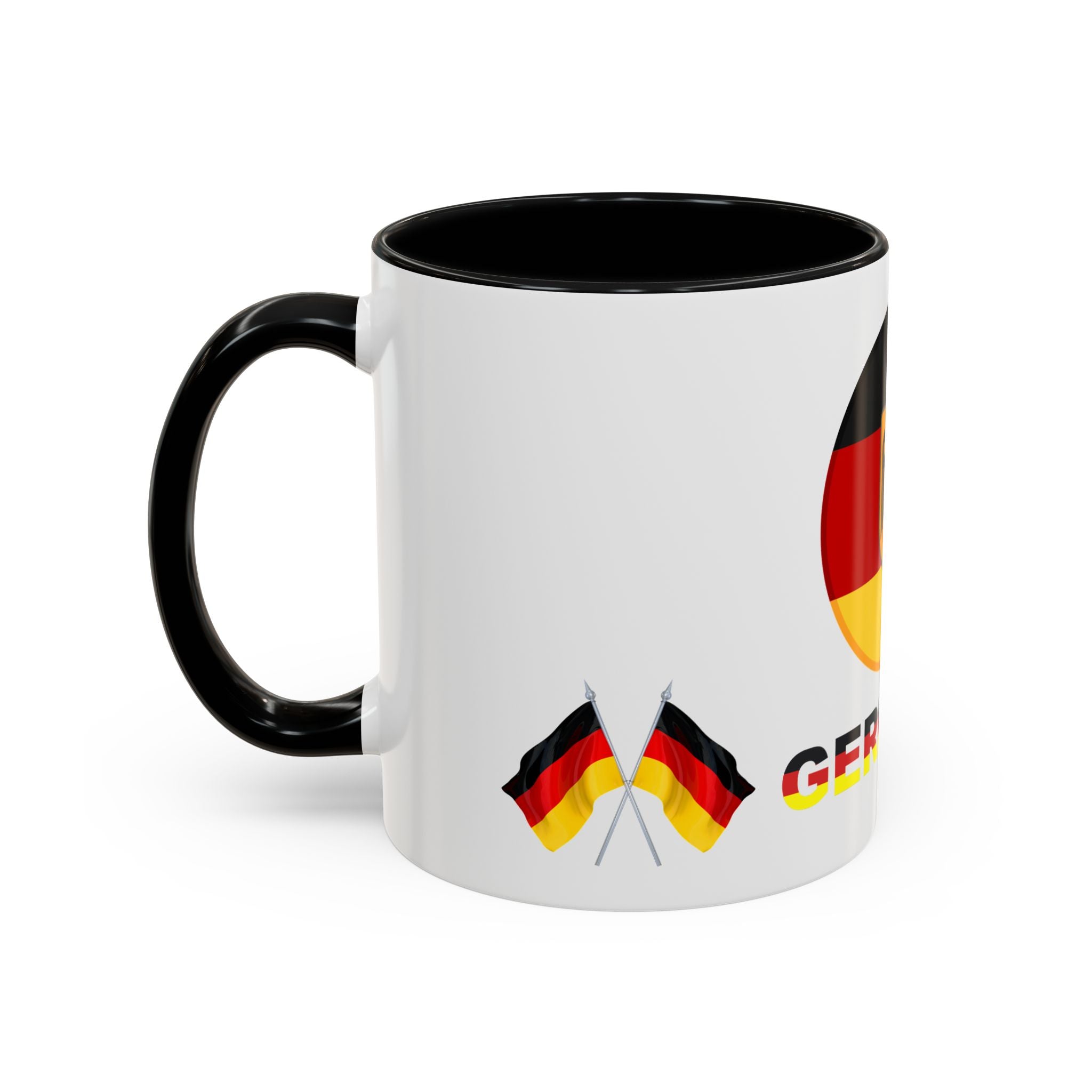 Germany Flag Coffee Mug — German Pride Accent Mug (11/15oz)