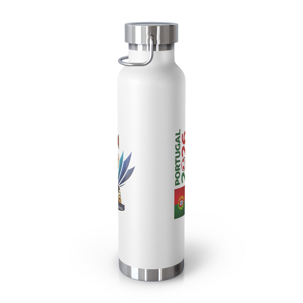 Portugal 2026 Tournament Cup Vacuum Bottle — Portugal Emblem 22oz Insulated Bottle