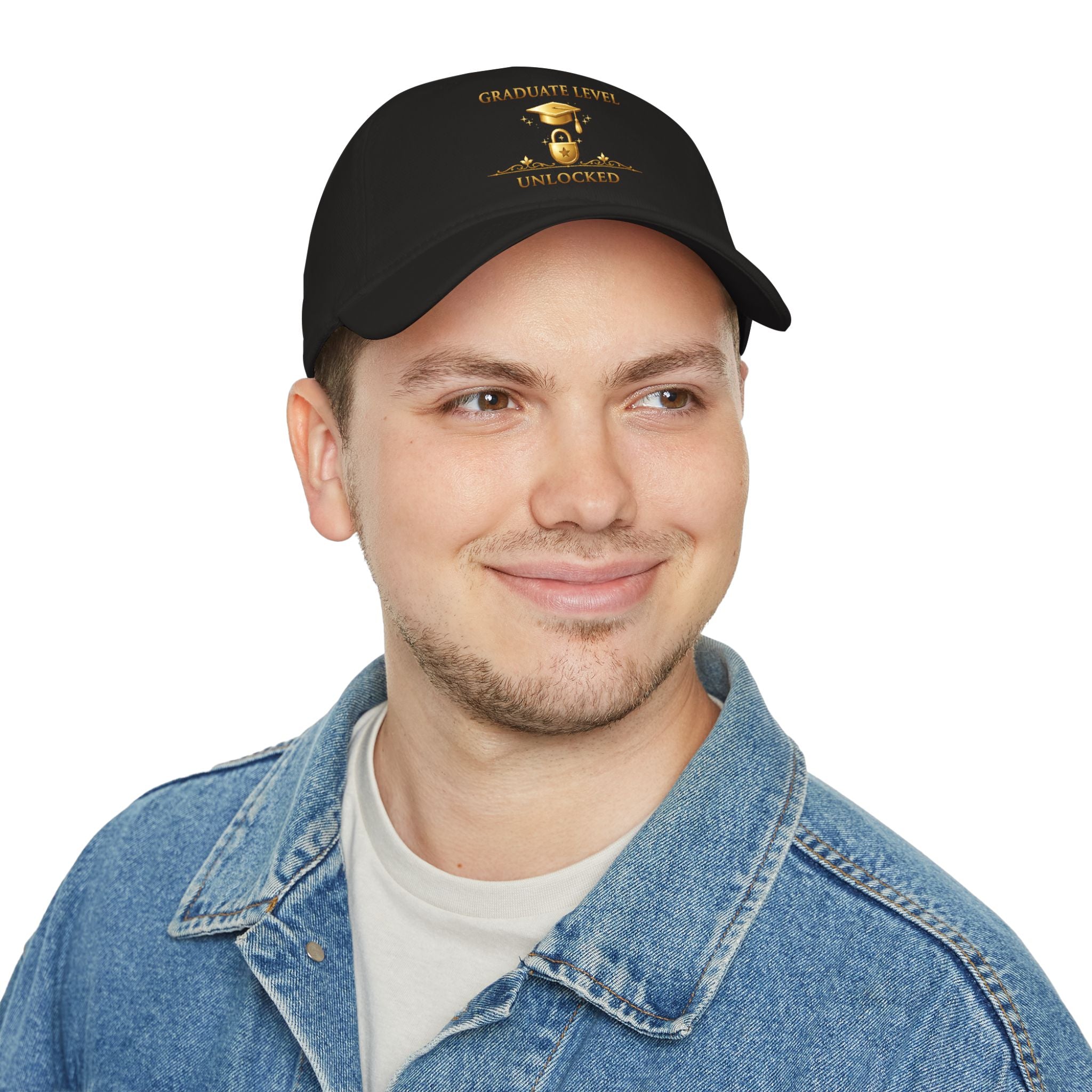 Graduate Level Unlocked Cap — Graduation Baseball Hat