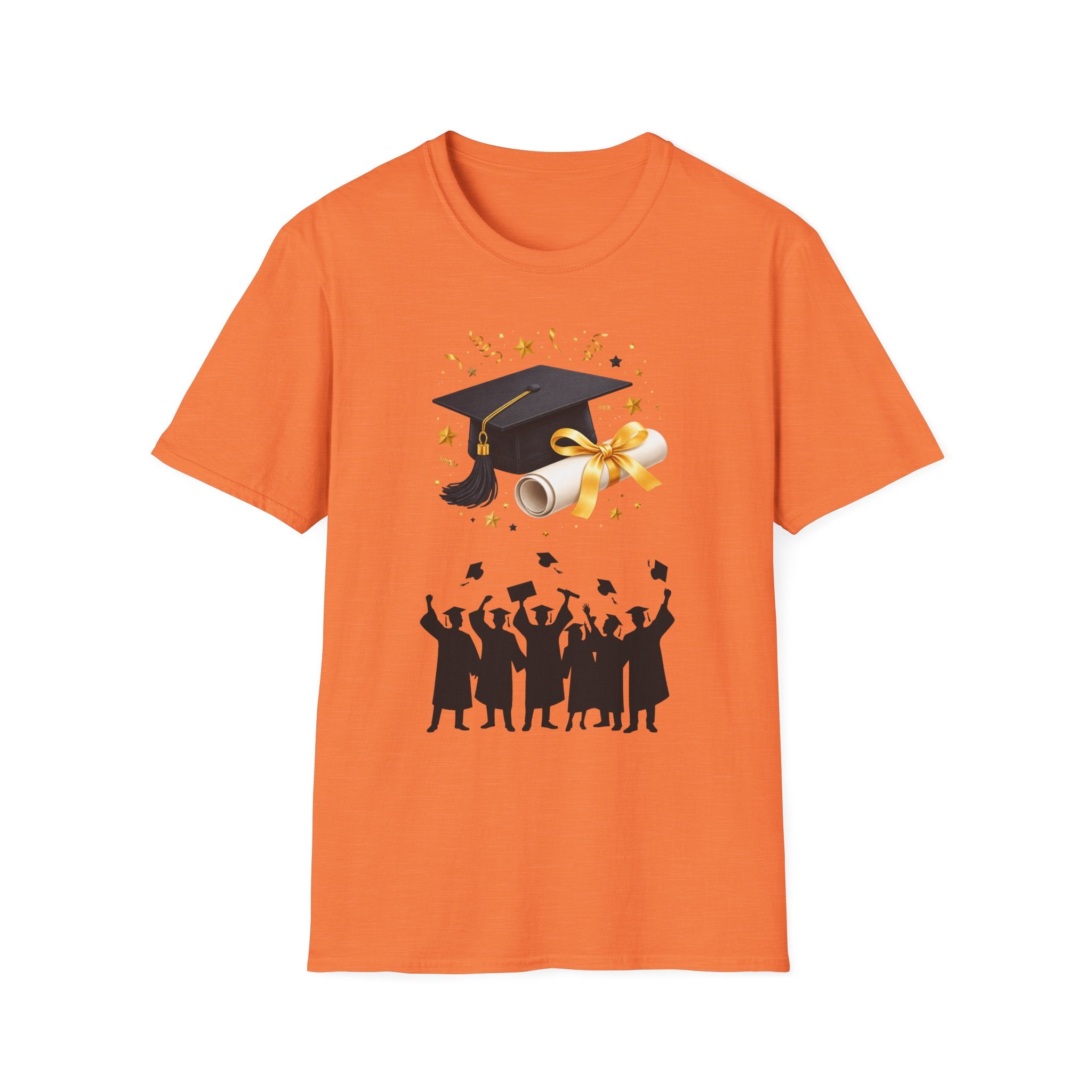 Graduation Cap & Diploma T-Shirt — Class of Celebration Tee