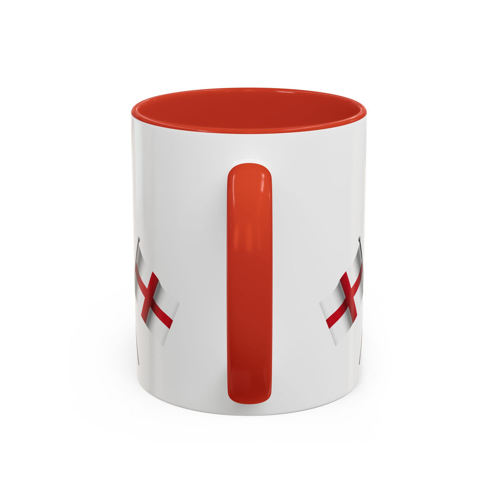 England 2026 Soccer Trophy Accent Coffee Mug — Cup Fan Gift (11/15oz)