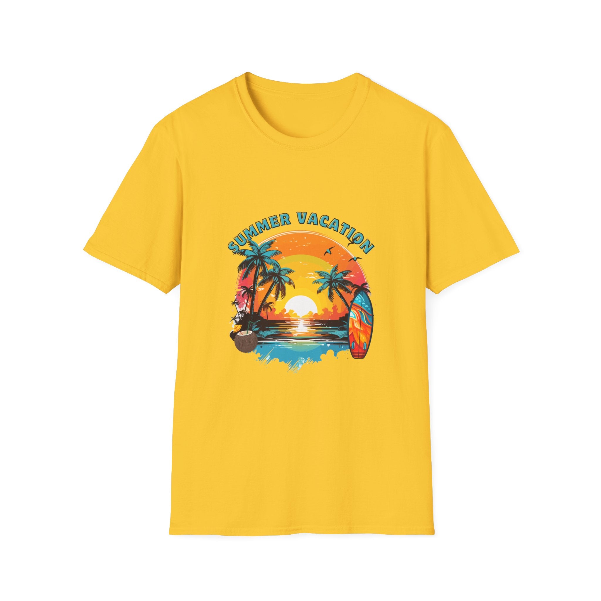 Summer Vacation Graphic T-Shirt
