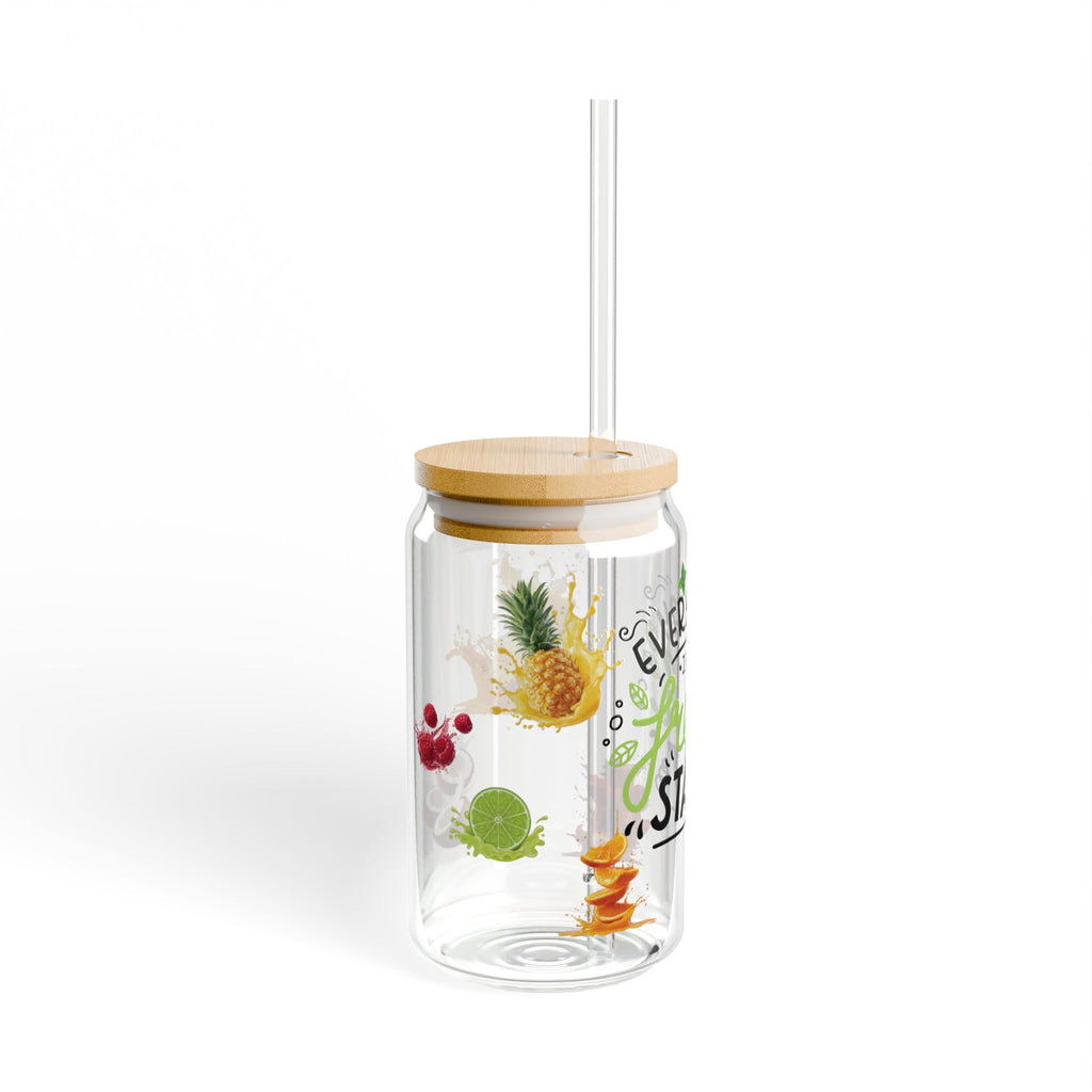 Every day is a fresh start Sipper Glass