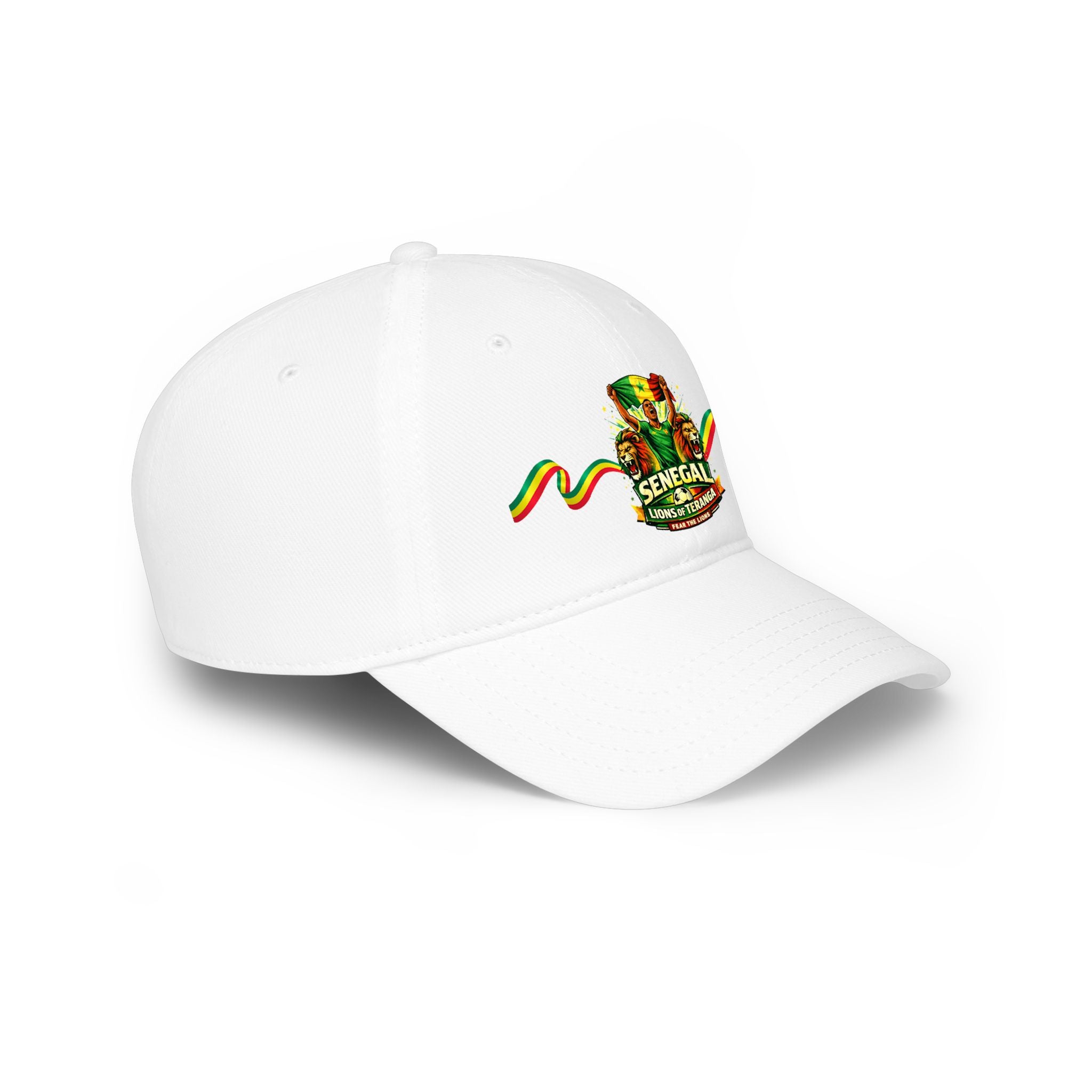 Senegal Roots Low Profile Baseball Cap – African Pride Rasta Colors