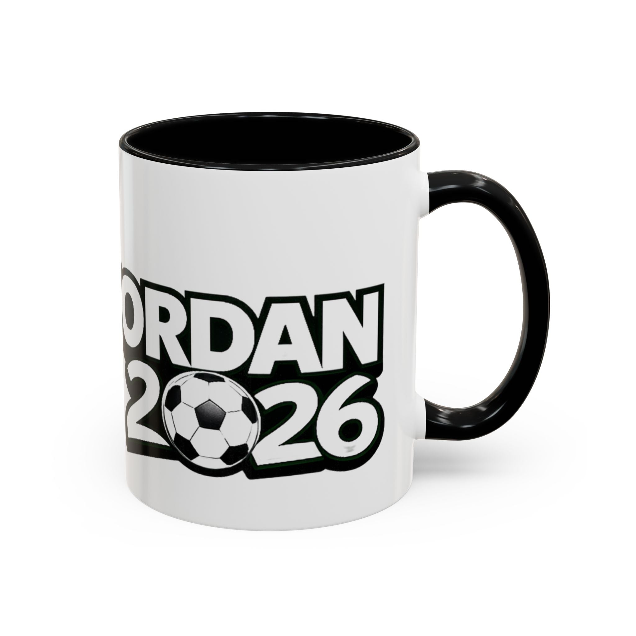 Jordan 2026 Soccer Fan Accent Coffee Mug