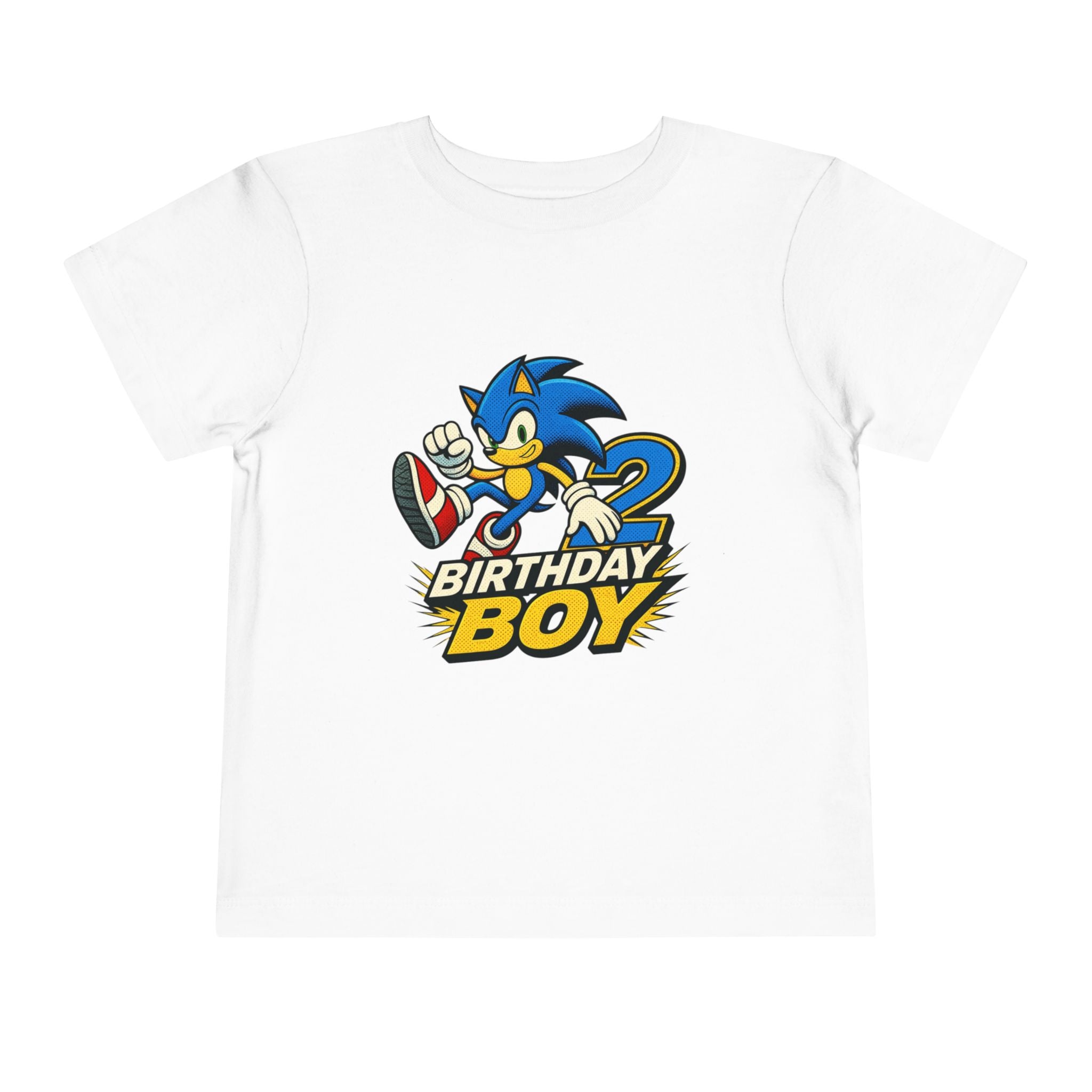 Sonic 2nd Birthday Boy Toddler Tee