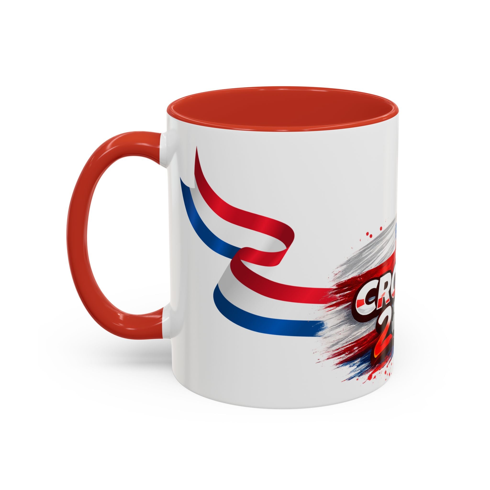Croatia 2026 Soccer Mug – Croatia Flag Football Fan Coffee Cup (11/15oz)