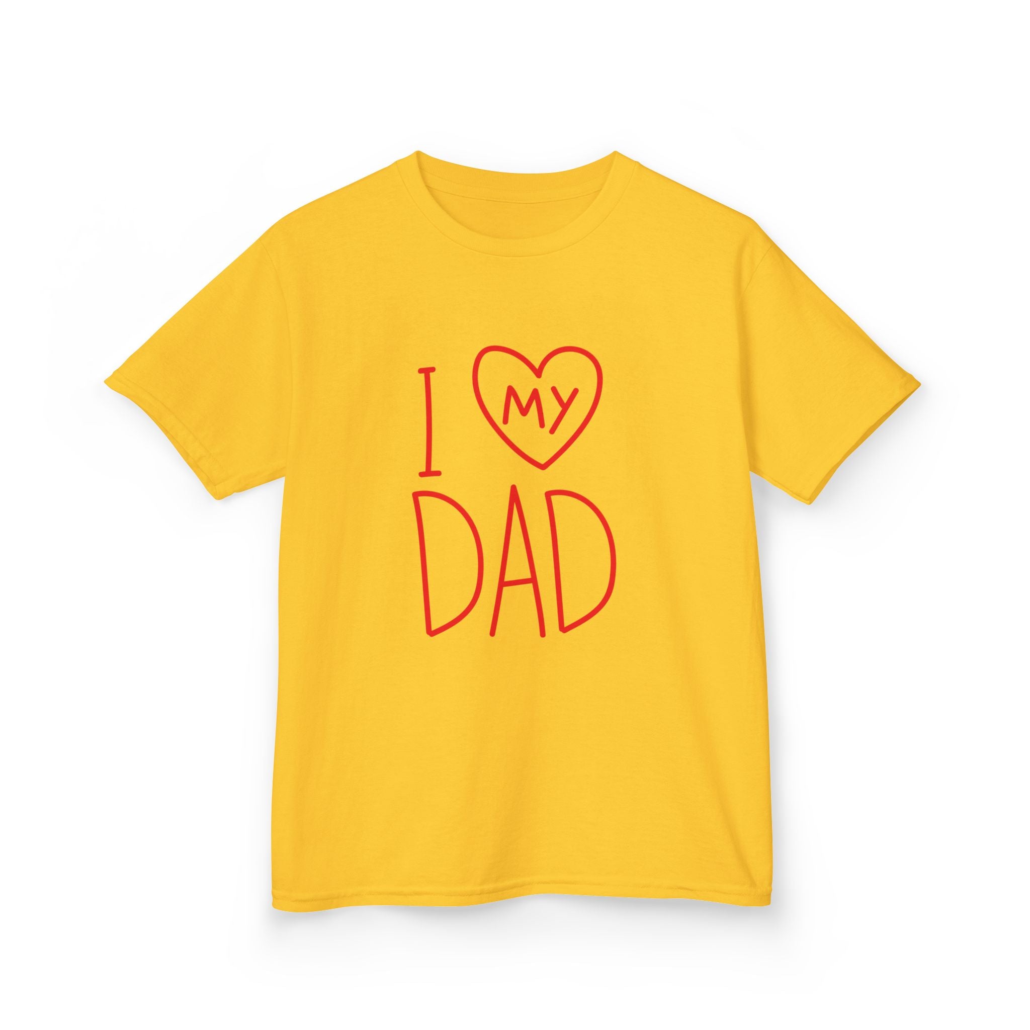 Kids "I  My Dad" T-Shirt — Cute Father's Day Tee for Kids
