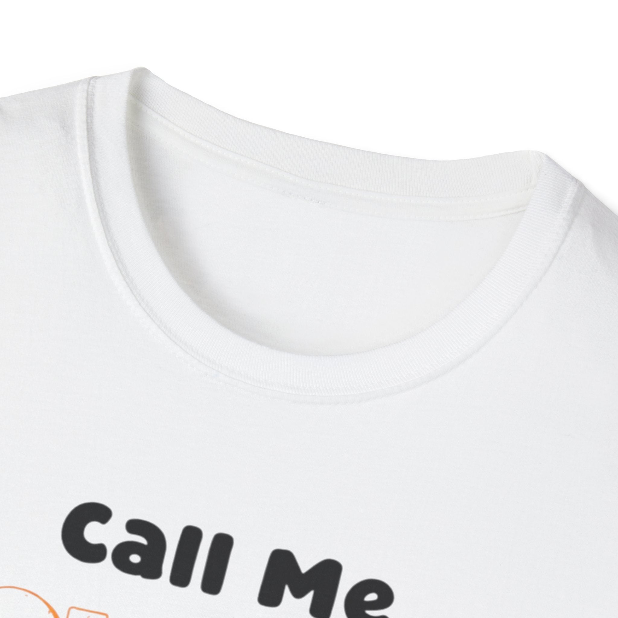 Call Me Short Cat unisex T-Shirt — Funny Retro Kitten Tee ("Call Me Short One More Time")