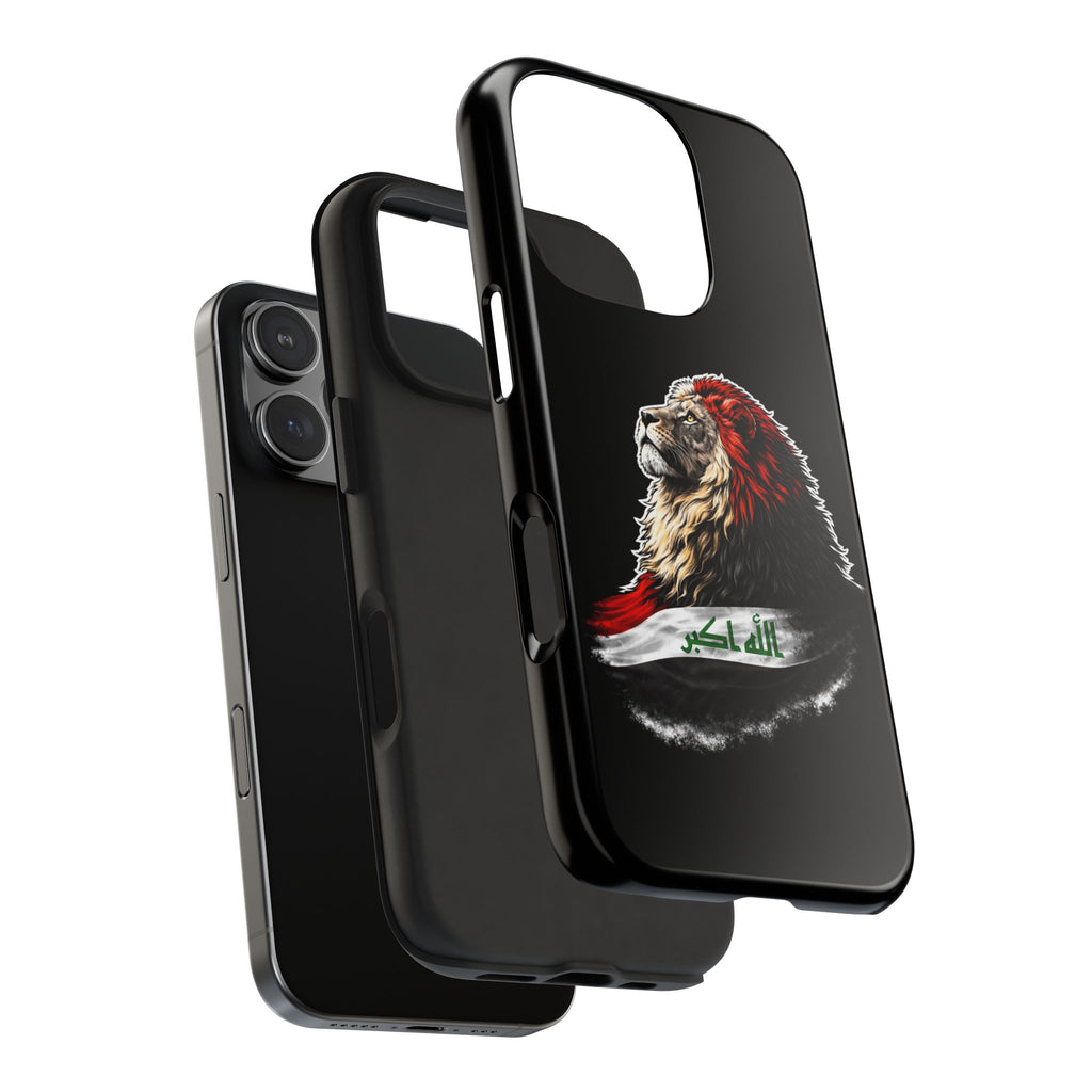 Iraq Lion Tough Phone Case — Protective iPhone Case with Iraqi Flag Design
