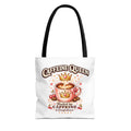 Caffeine Queen Tote Bag — 'Fueled by Caffeine & Confidence' Coffee Lover Tote