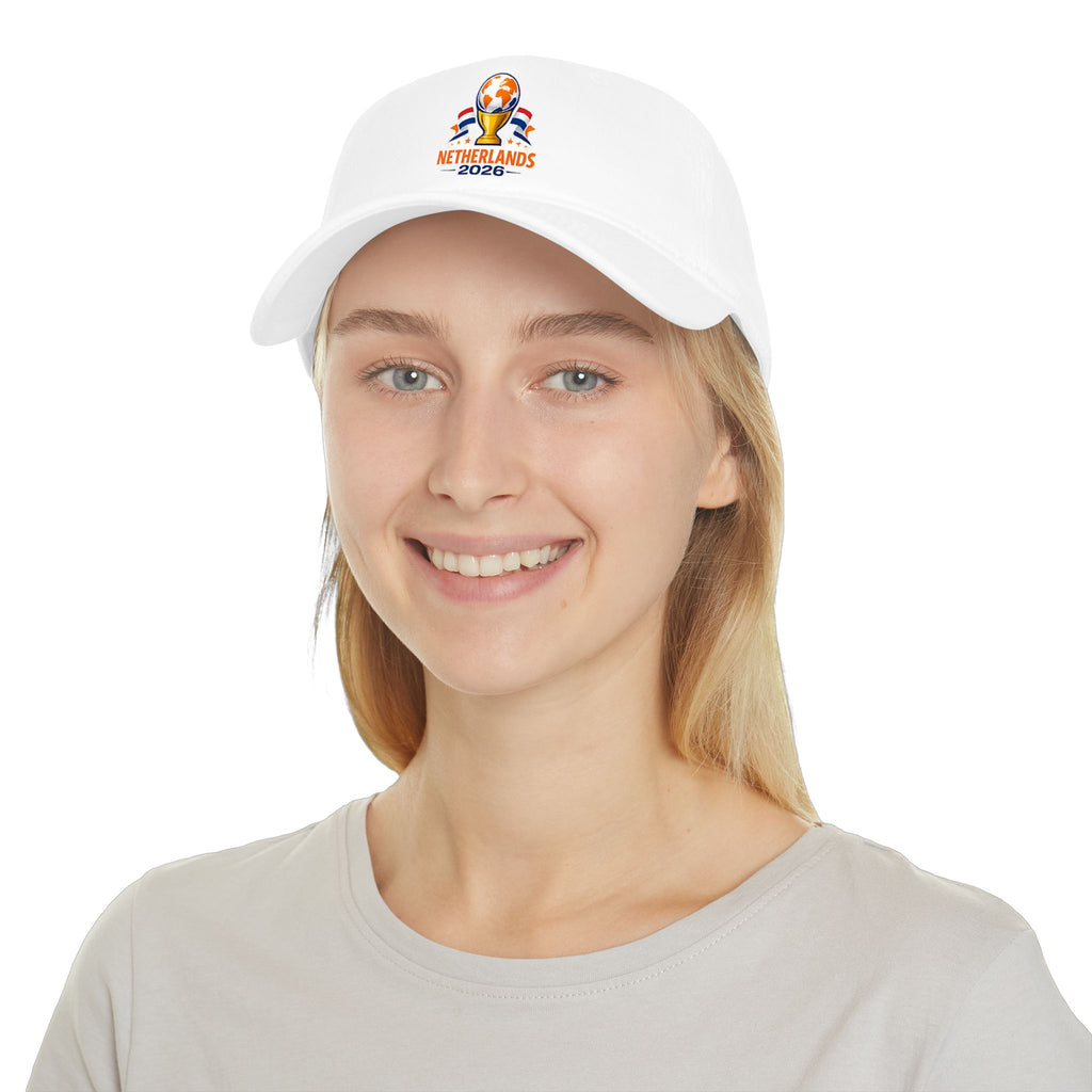 Netherlands 2026 Soccer Trophy Cap — Low Profile Baseball Hat
