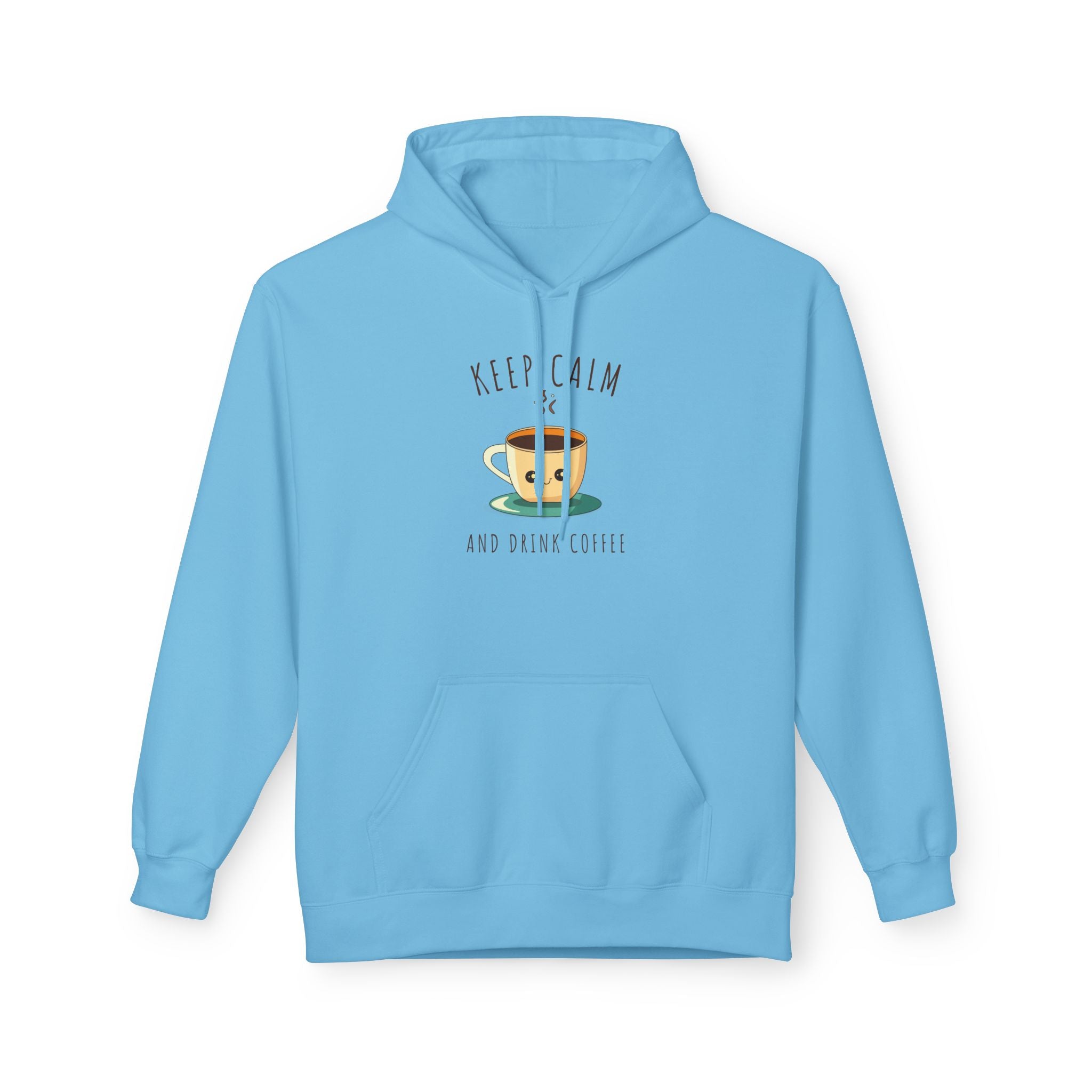 Keep calm & drink coffee Unisex Midweight Softstyle Fleece Hoodie