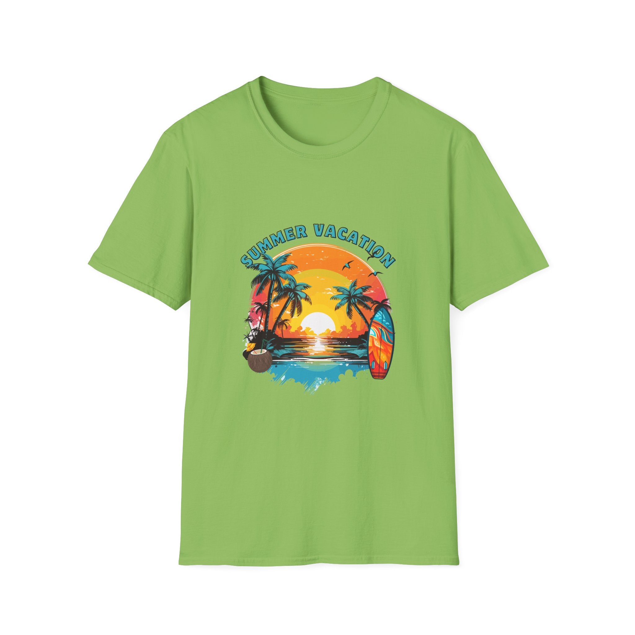 Summer Vacation Graphic T-Shirt