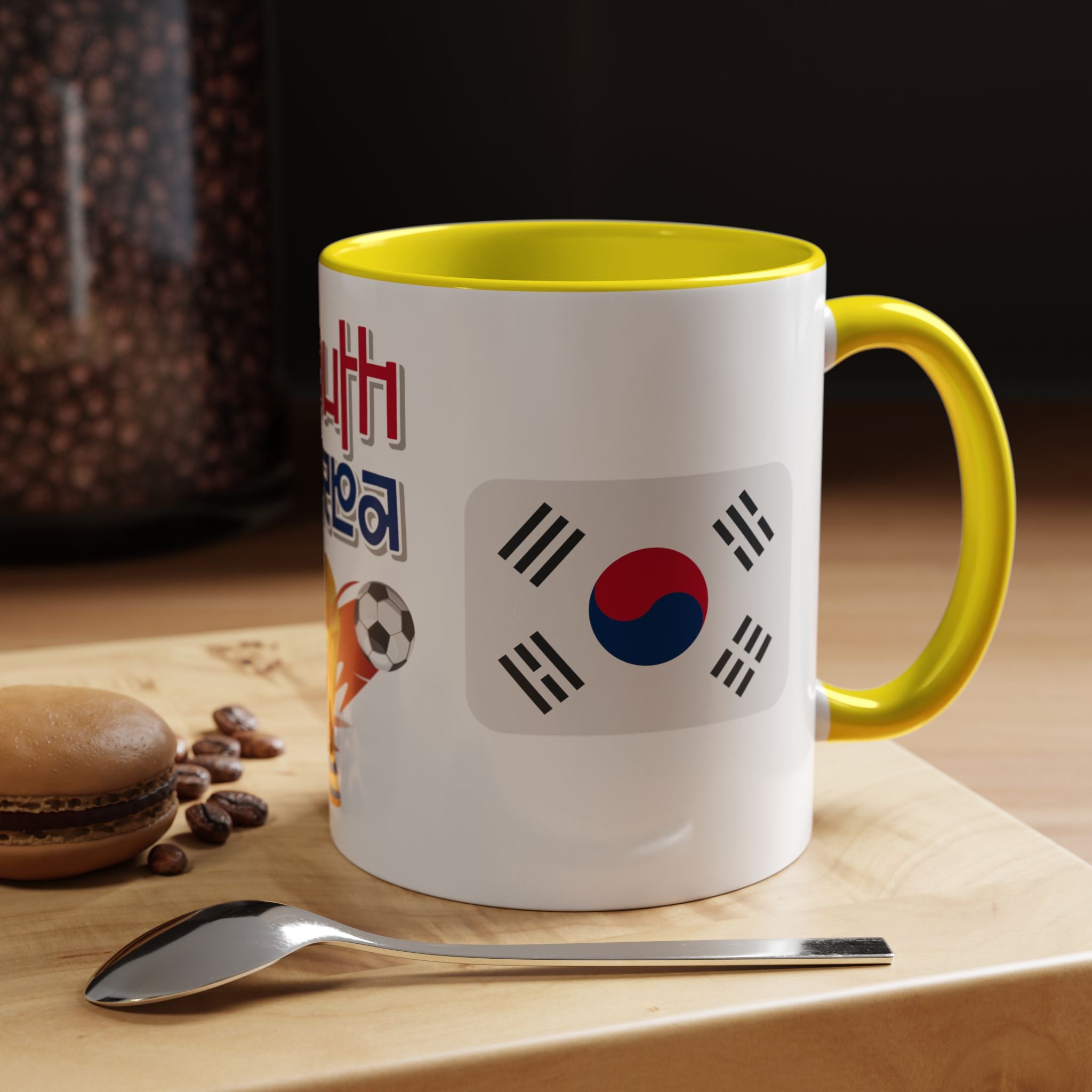 South Korea Accent Coffee Mug (11, 15oz)