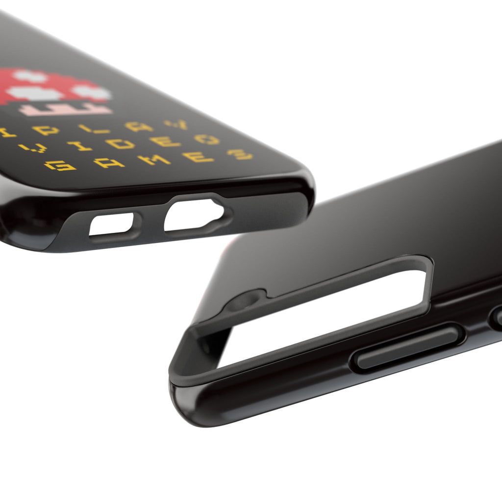 I Play Video Games Pixel Mushroom Phone Case — Tough Protective Gamer Case