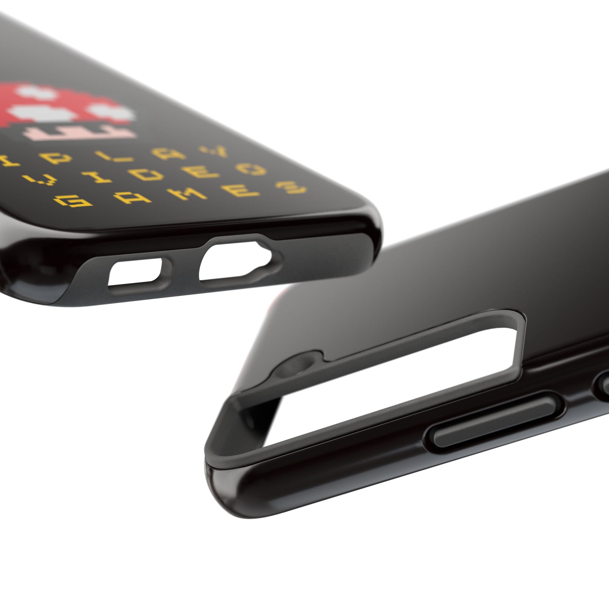 I Play Video Games Pixel Mushroom Phone Case — Tough Protective Gamer Case