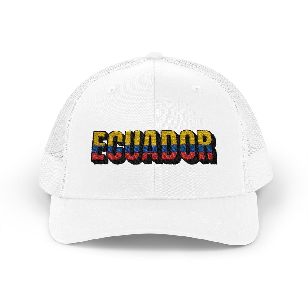 Ecuador Snapback Trucker Cap