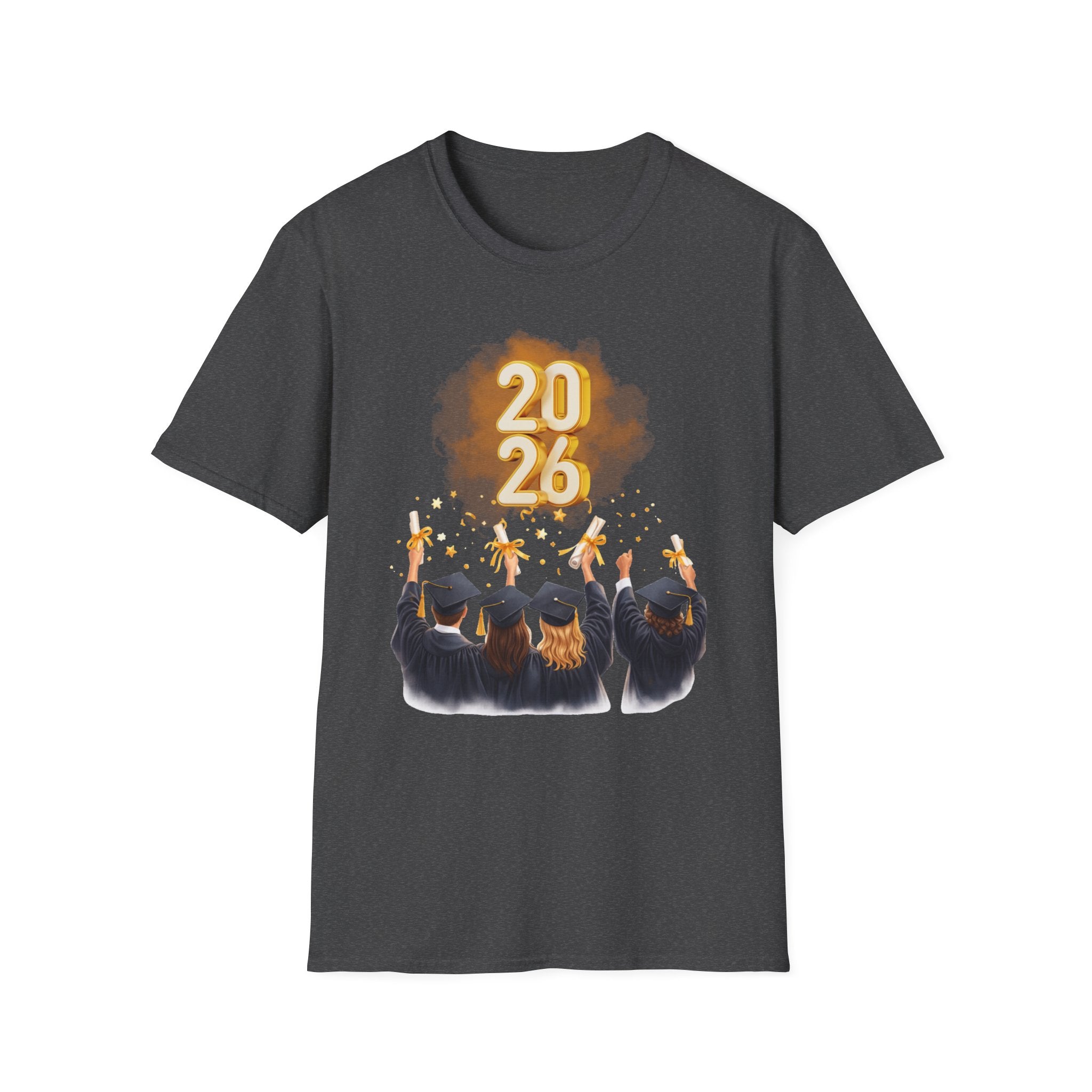 2026 Graduation T-Shirt – Class of 2026 Cap Toss Celebration Tee