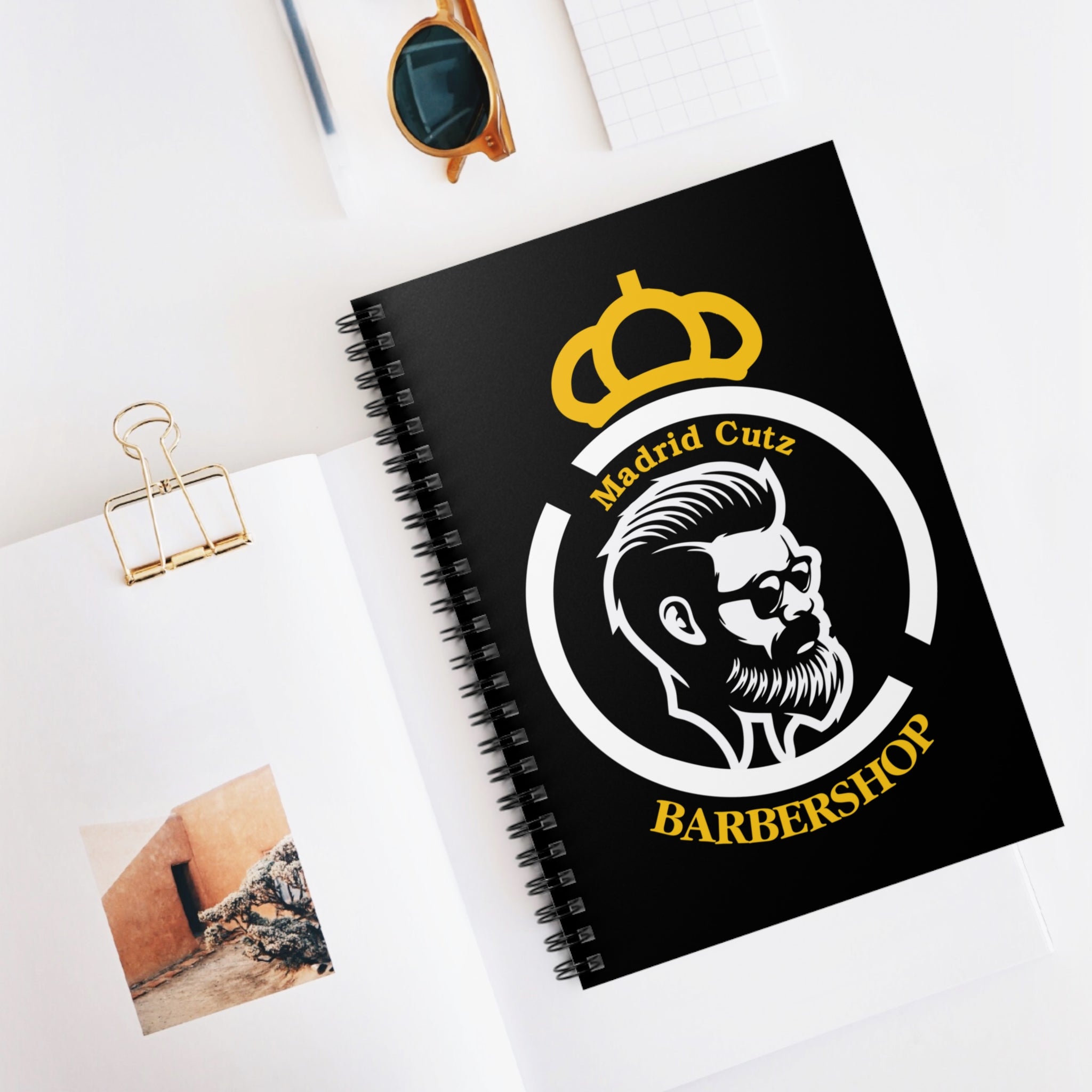 'Madrid Cutz' Ruled Journal