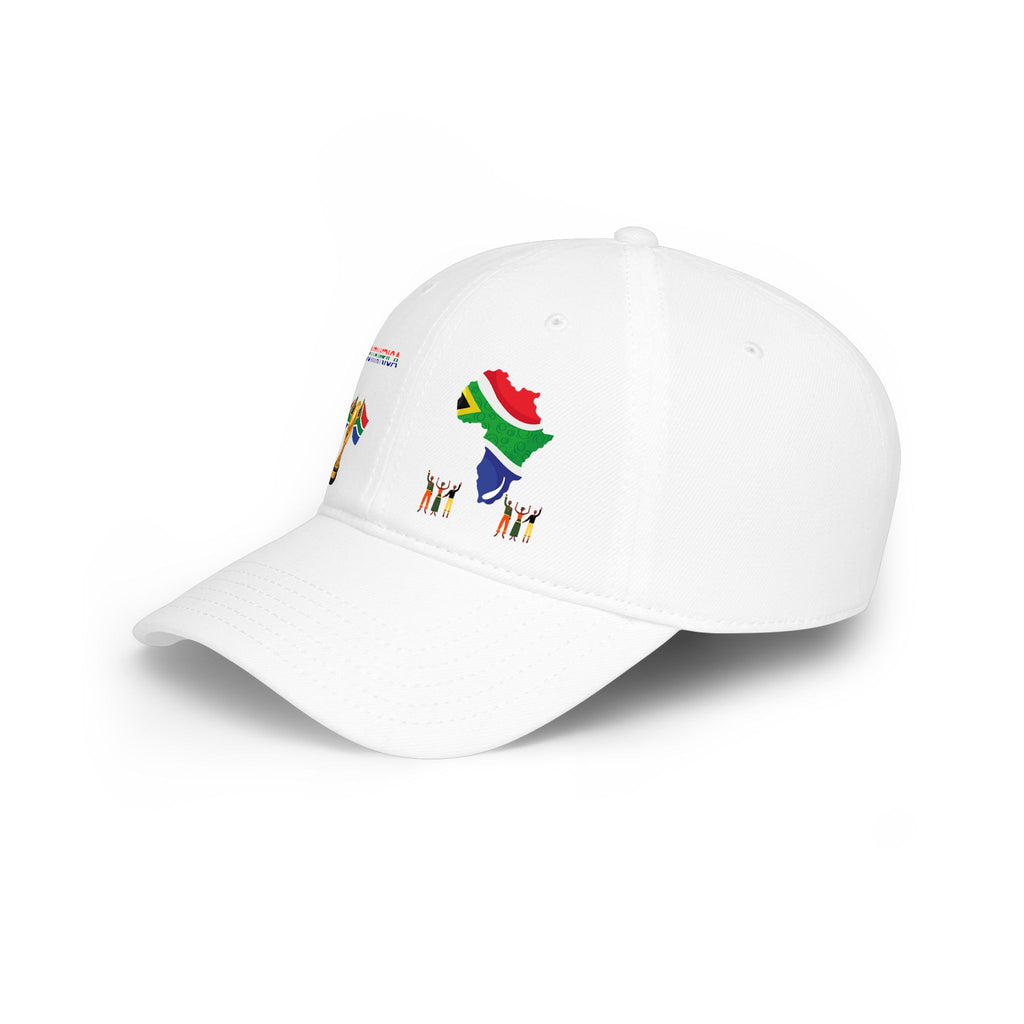 South Africa Flag Map Baseball Cap — Cup Trophy & Celebration Hat