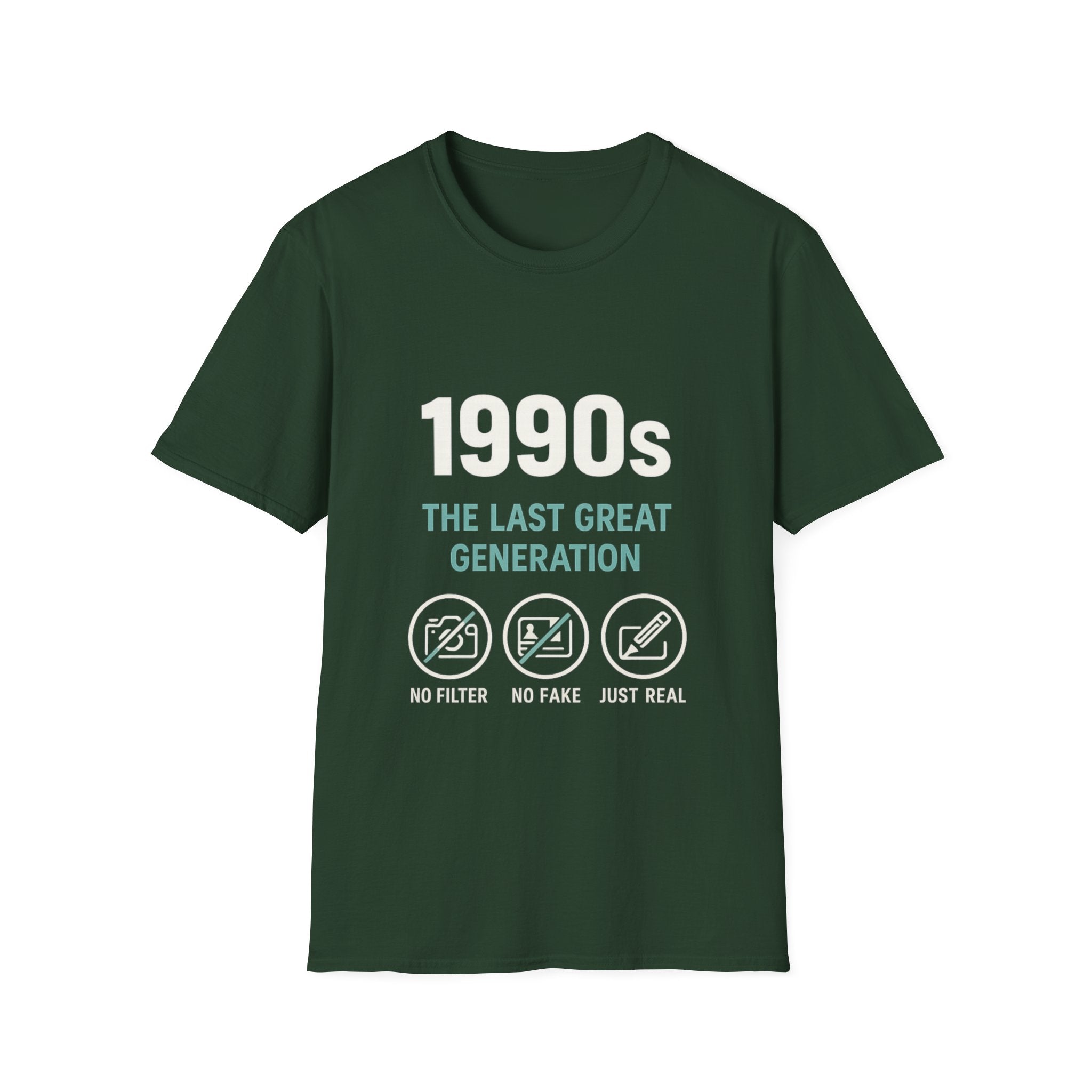 1990s T-Shirt — “The Last Great Generation” Retro Nostalgia Tee