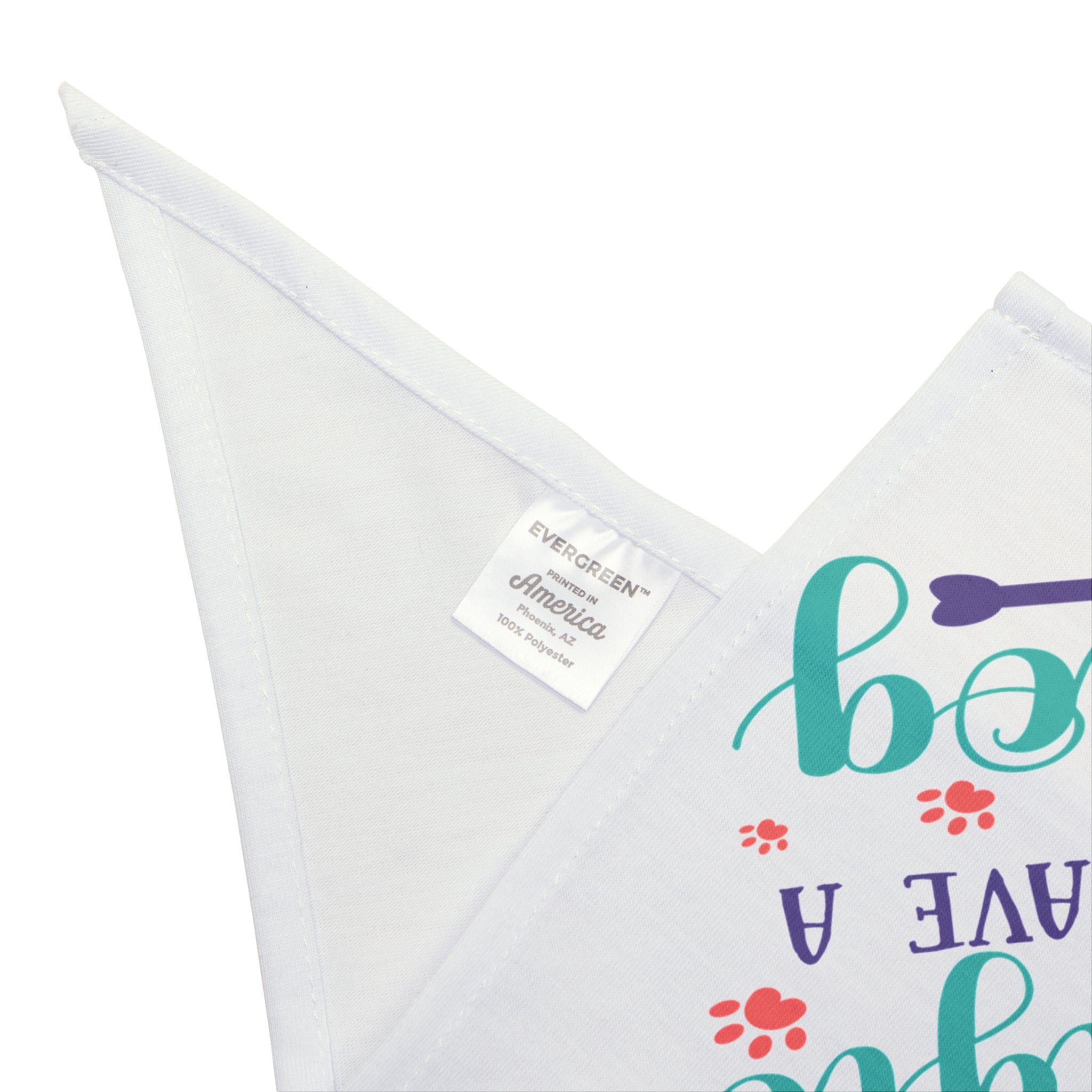 Dog Bandana — “I’m Not Single I Have a Dog” Cute Pet Accessory for Dog Lovers