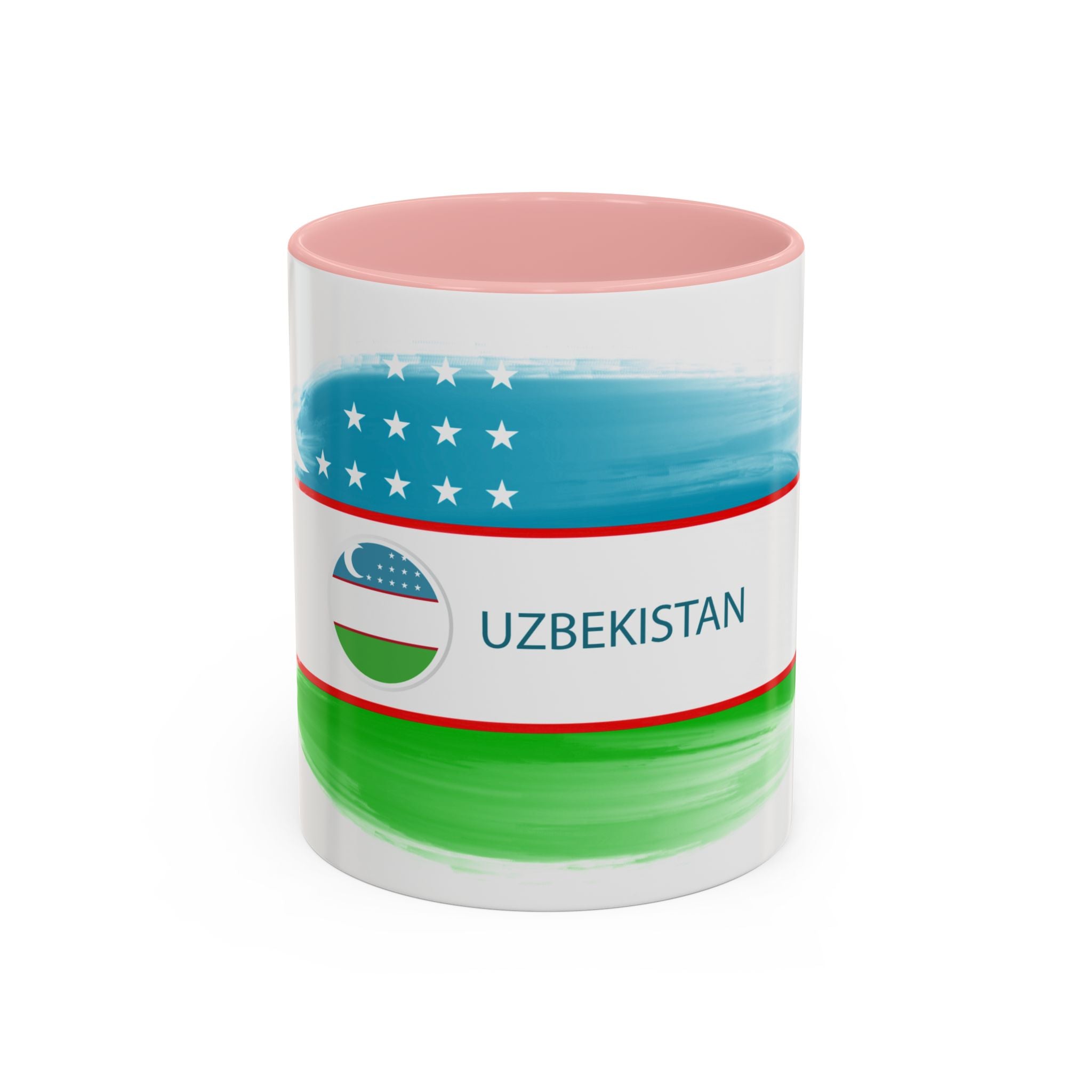 Uzbekistan Accent Coffee Mug (11, 15oz)