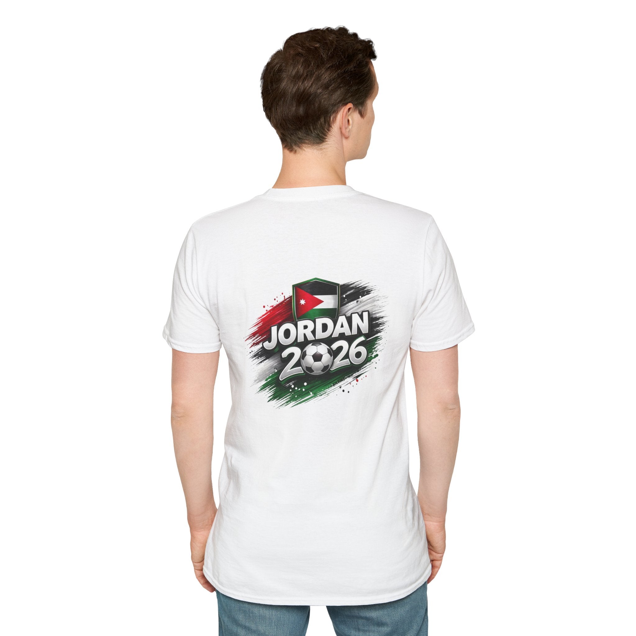 Jordan Flag T‑Shirt — Jordan 2026 Football Fan Tee