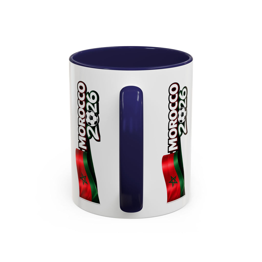 Morocco Coat of Arms Accent Coffee Mug – Moroccan Flag 11/15oz
