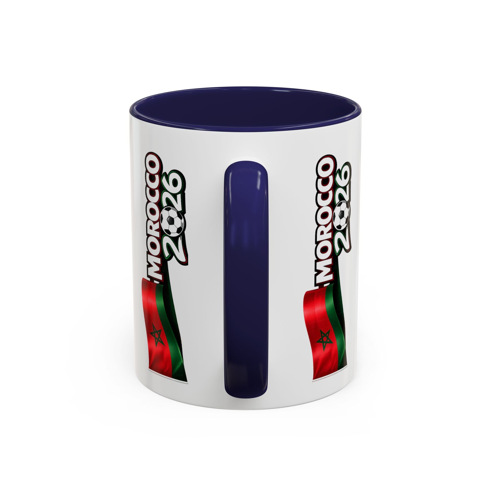 Morocco Coat of Arms Accent Coffee Mug – Moroccan Flag 11/15oz