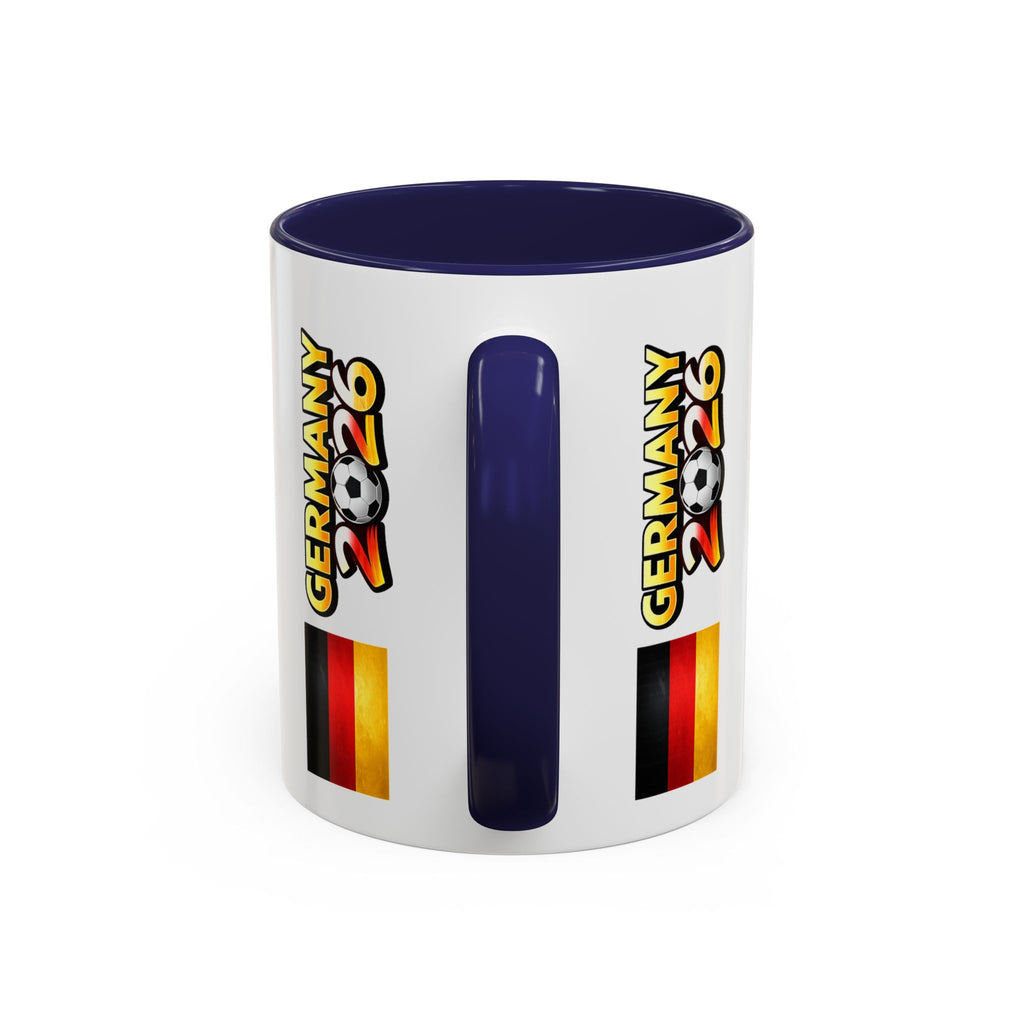 Germany 2026 Football Cup Coffee Mug – Soccer Fan Germany 2026 Accent Mug