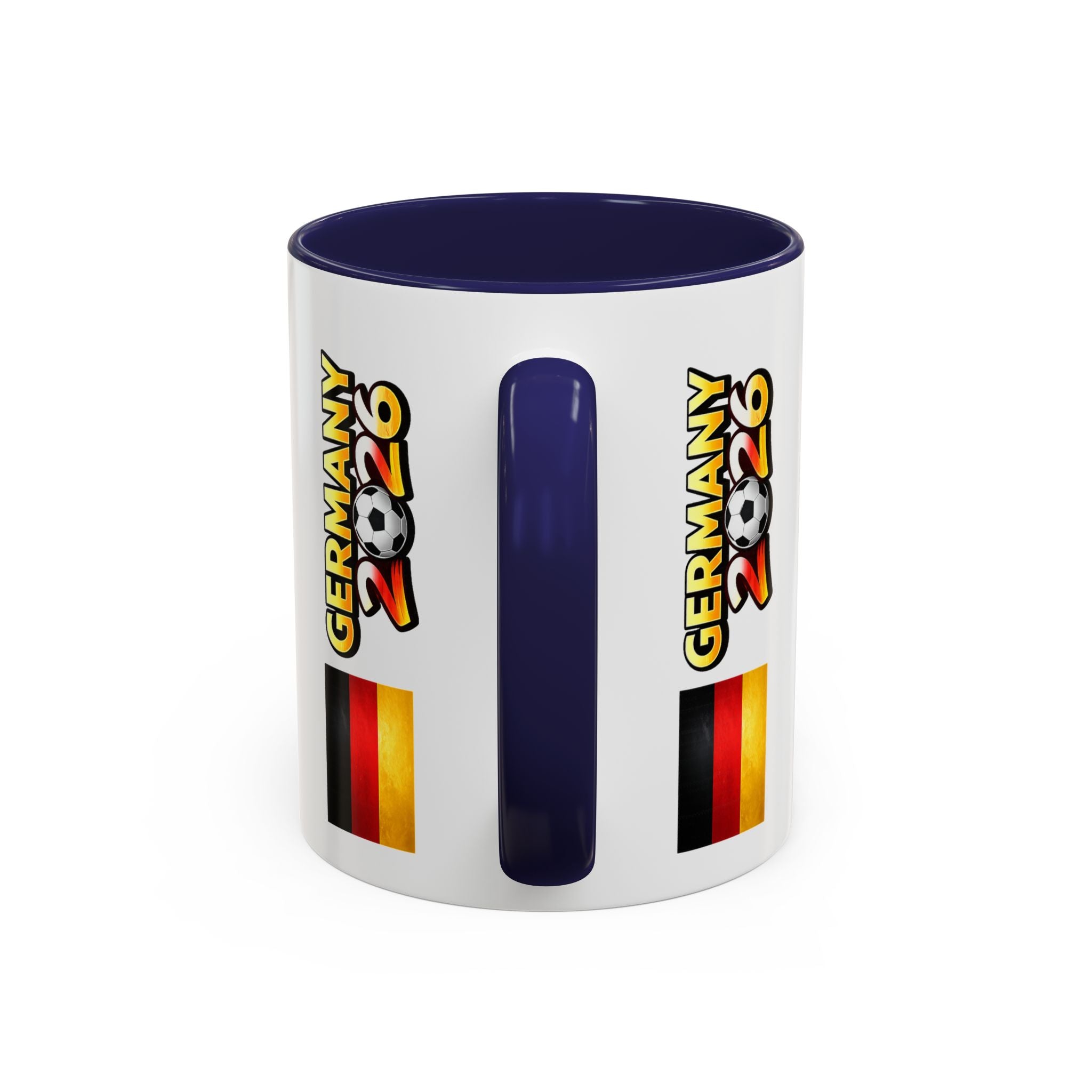 Germany 2026 Football Cup Coffee Mug – Soccer Fan Germany 2026 Accent Mug