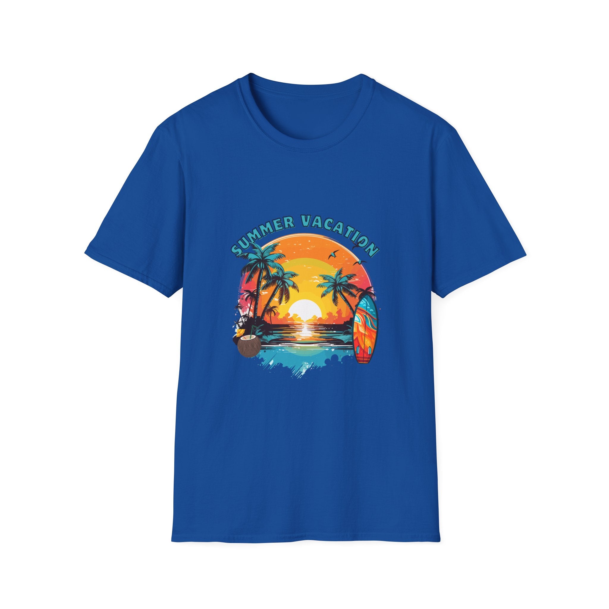 Summer Vacation Graphic T-Shirt