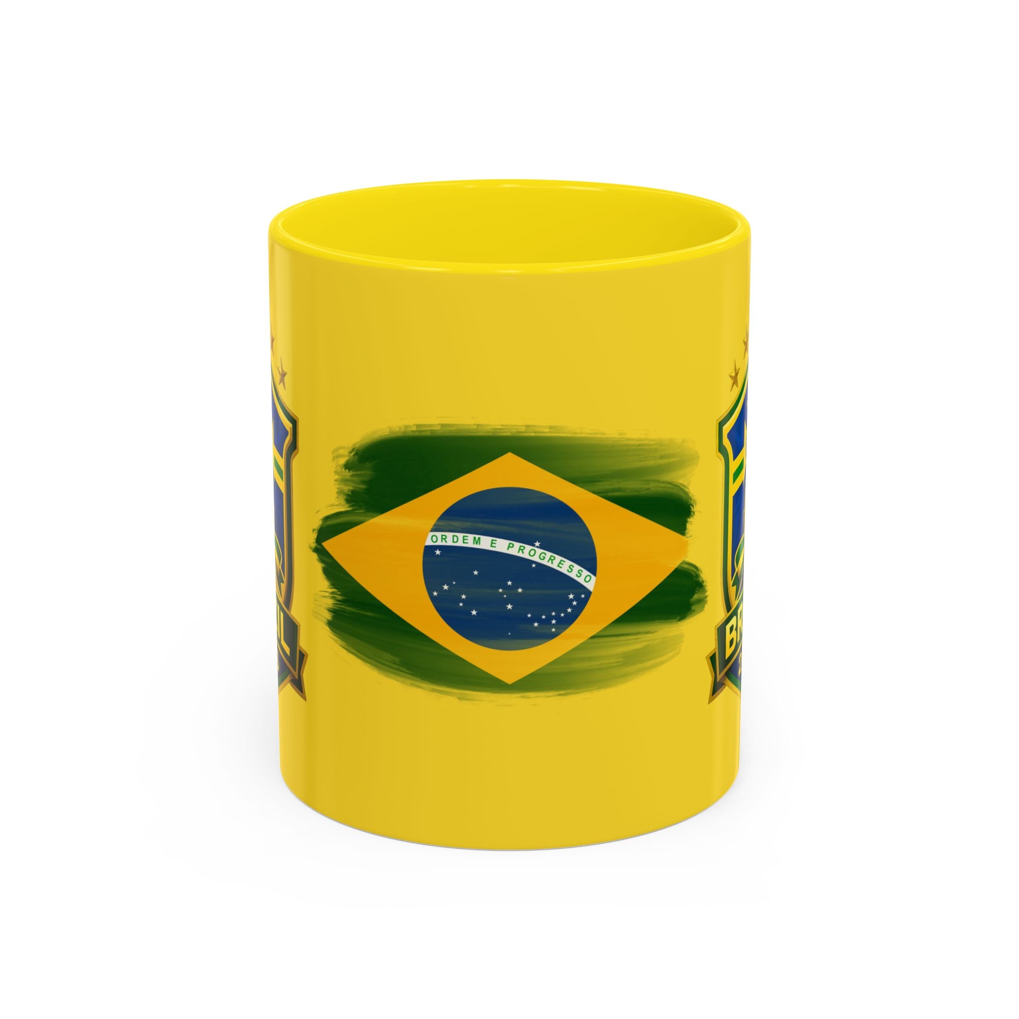 Brazil Soccer 2026 Accent Coffee Mug