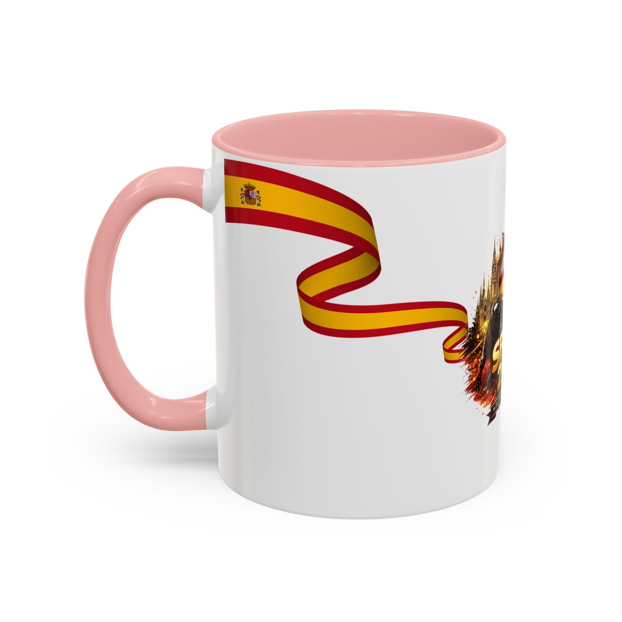 Spain 2026 Soccer Mug – Spain Futbol Fuerte Accent Coffee Cup (11/15oz)