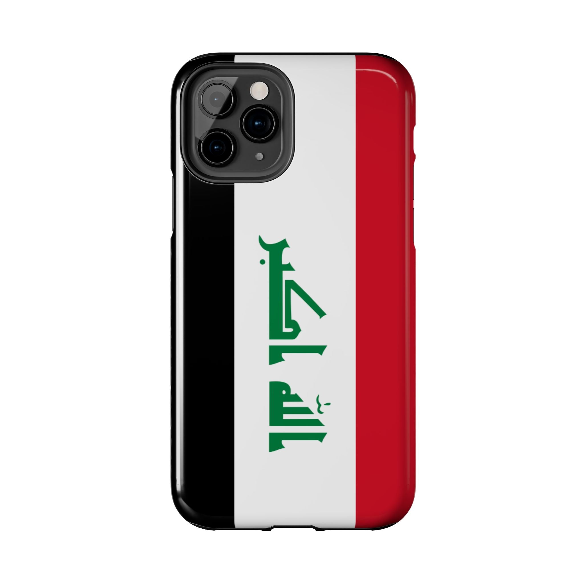 Iraq Flag Tough Phone Case — Durable Patriotic iPhone/Android Cover